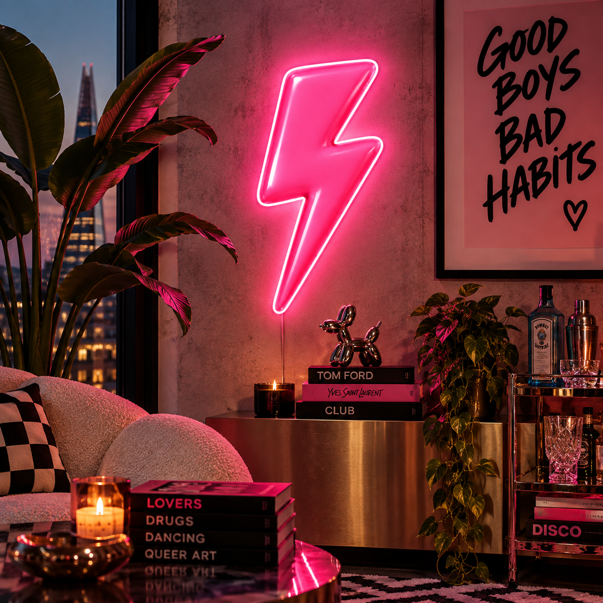 Pink Electric | Neon Sign
