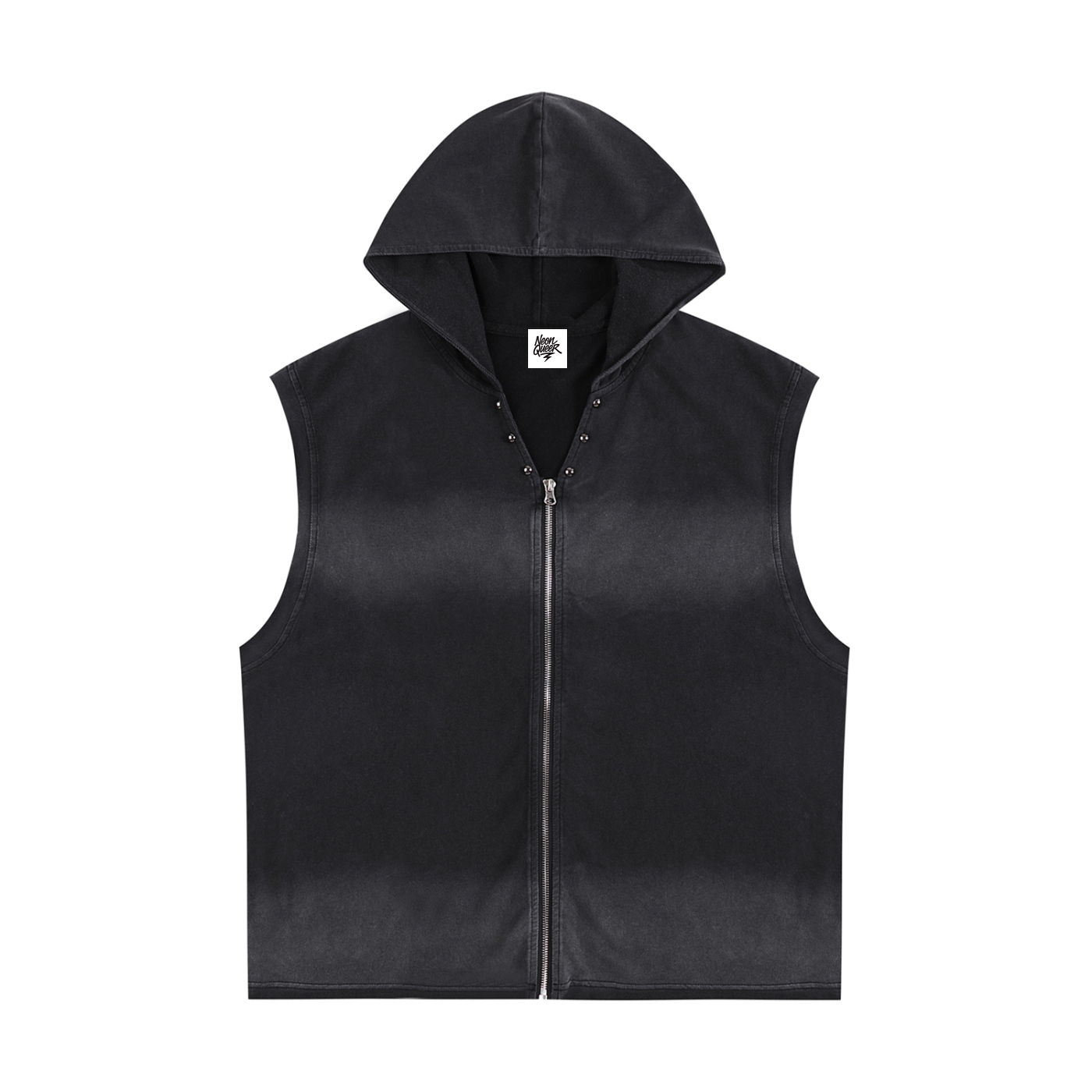 80s Anarchy: Masc for Mascara | Sleeveless Hoodie