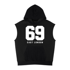 NeonQueer,69er,SleevelessHoodie,MeshHoodie,QueerFashion,LGBTQClothing,QueerStreetwear,EastLondonStyle,CampFashion,StatementStreetwear