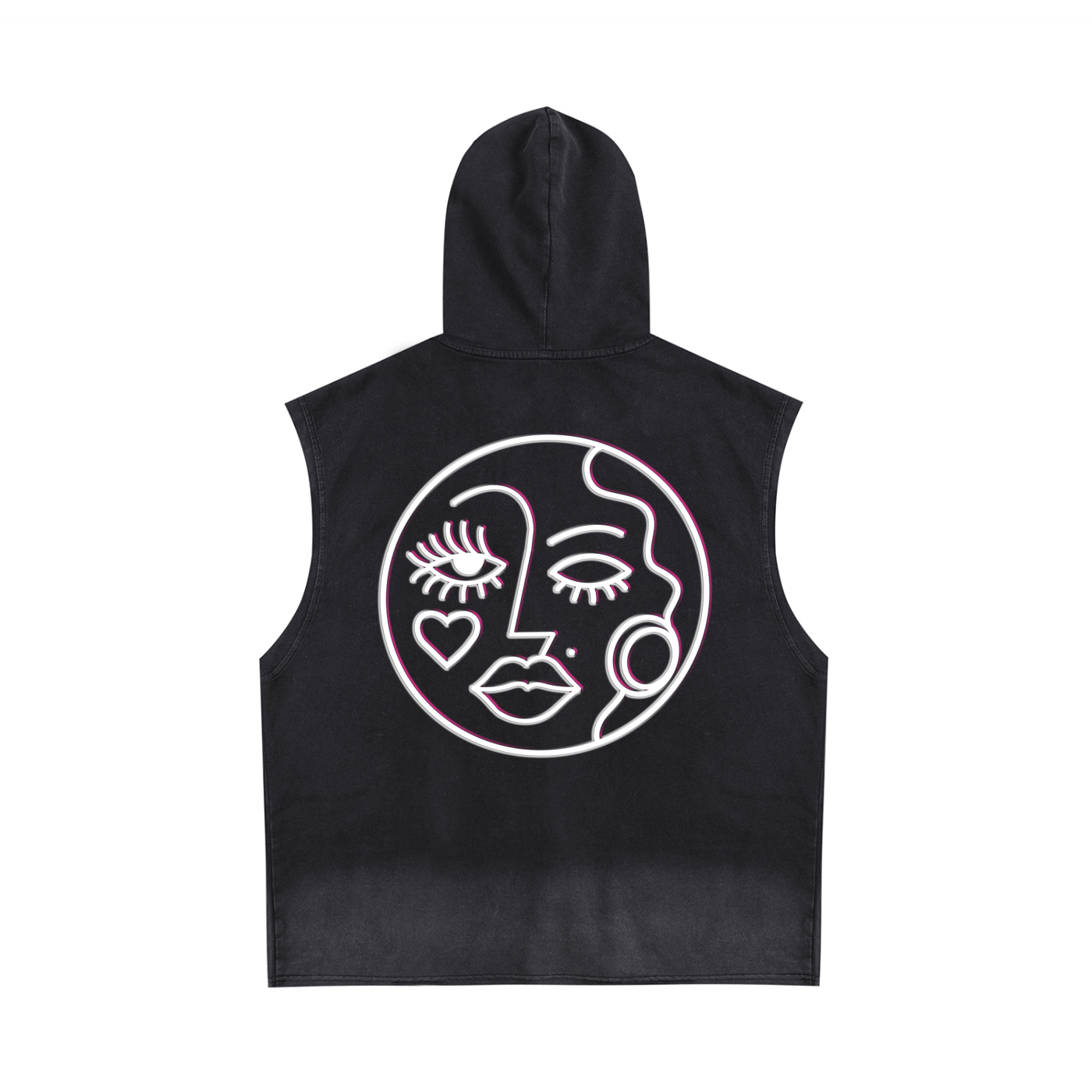 Faggy Queens: F | Sleeveless Hoodie