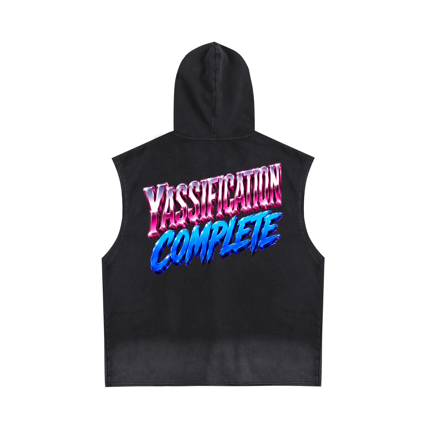 80s Anarchy: Yassification Complete | Sleeveless Hoodie