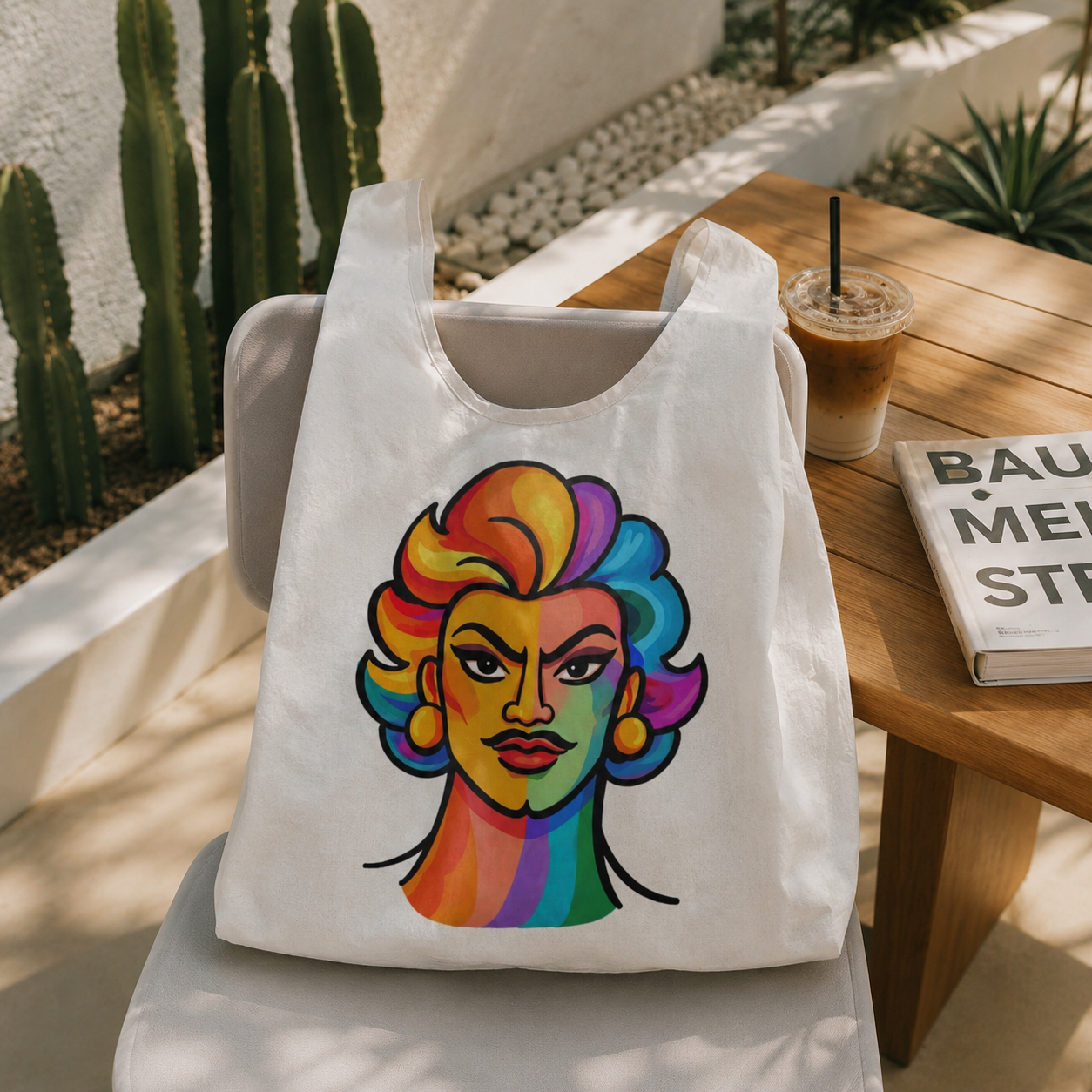 Parachute Shopping Bag | Proud Portraits: Butch Bitch