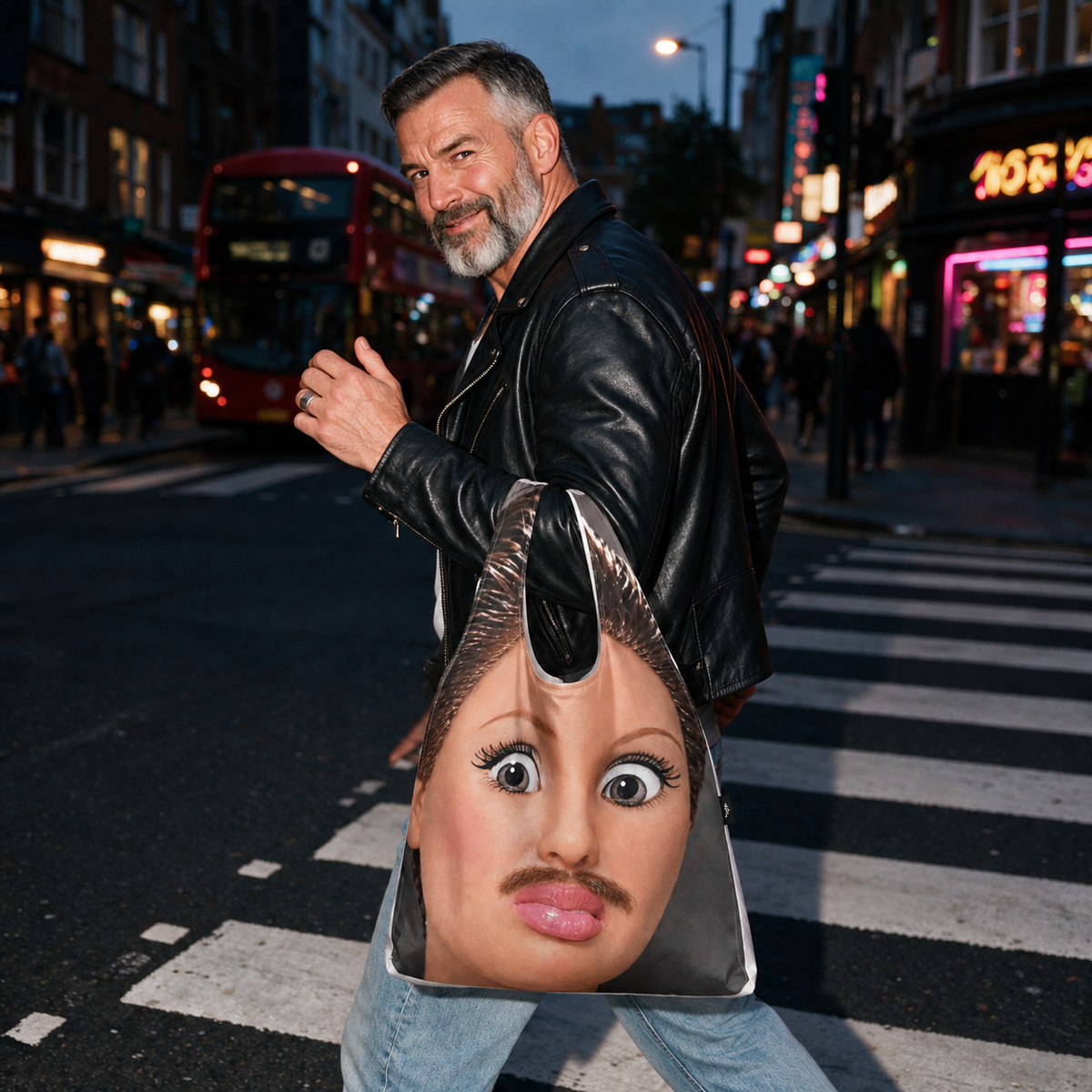 BARBS Drag King | Parachute Shopping Bag