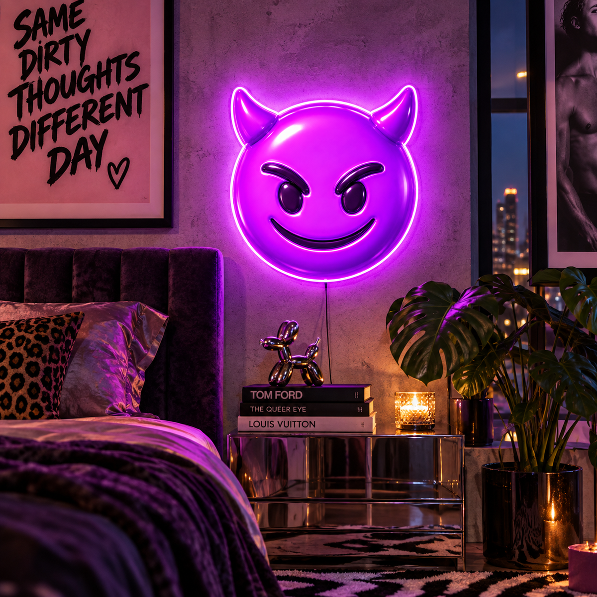 Naughty Devil | Neon Sign