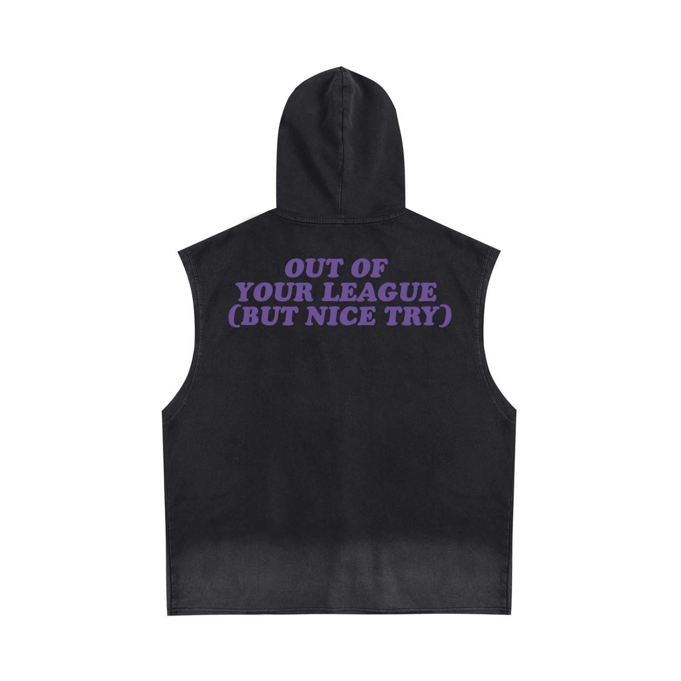 Queer Quotes: Out of Your League | Sleeveless Hoodie