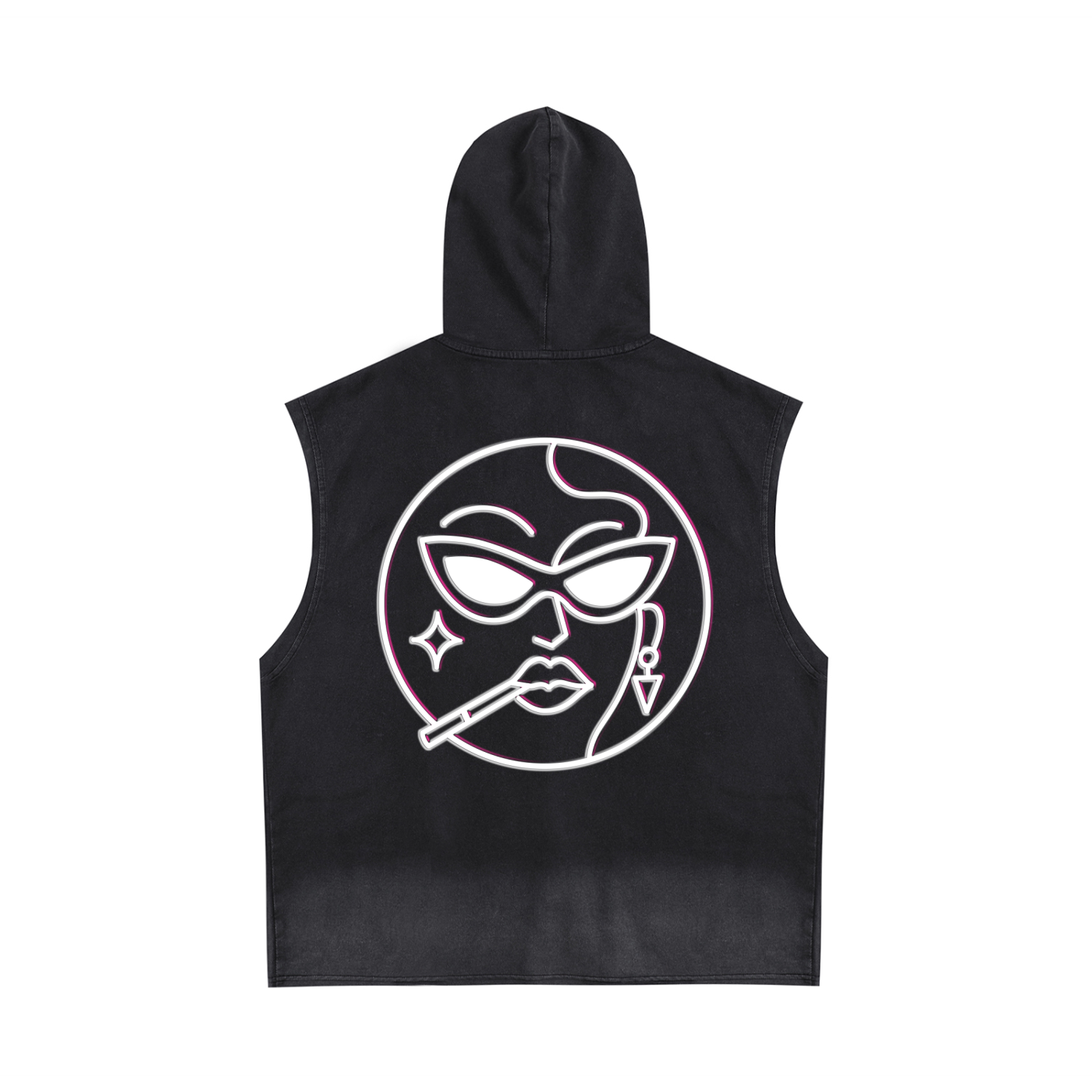 Faggy Queens: D | Sleeveless Hoodie