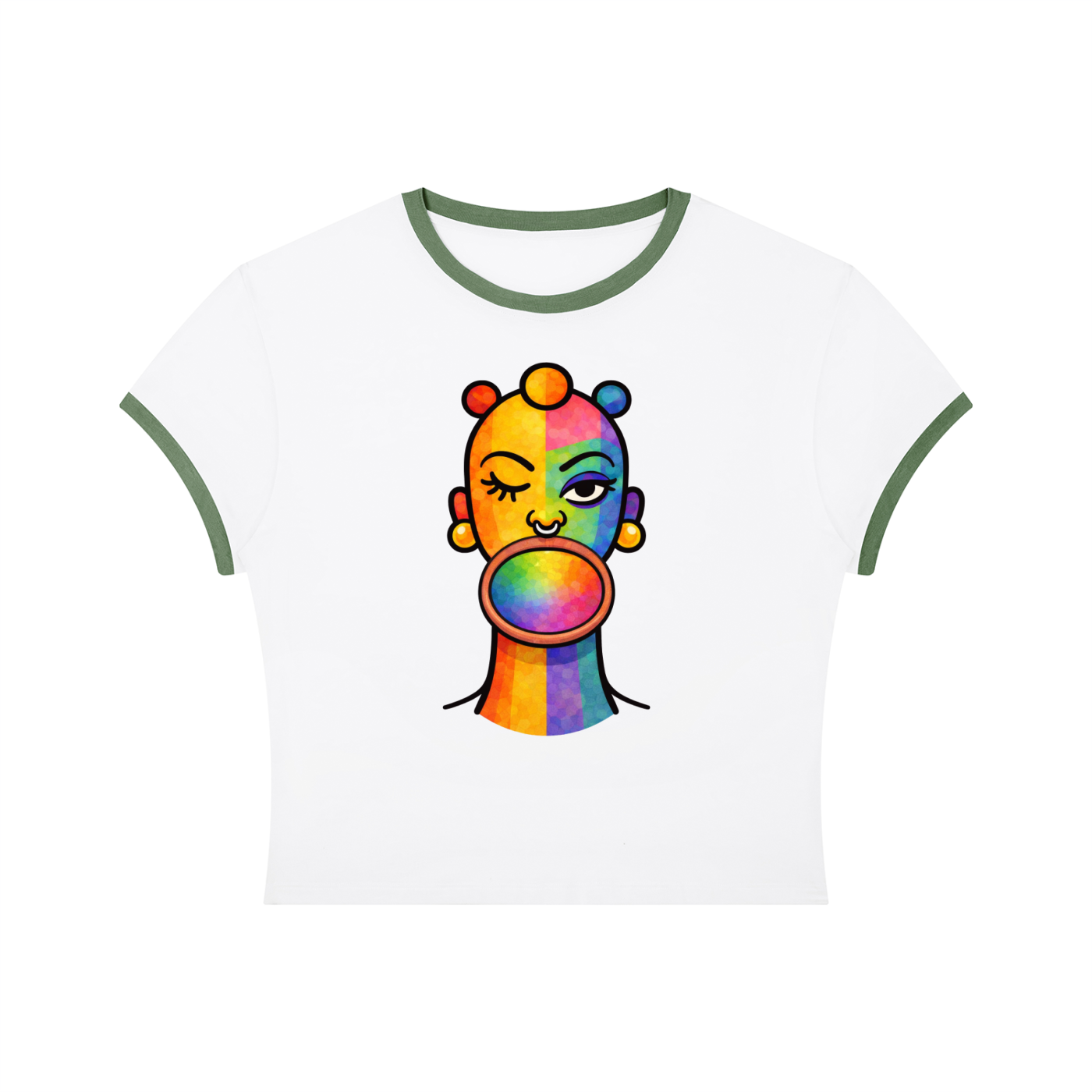 Proud Portraits: Mursi | Crop Ringer Tee