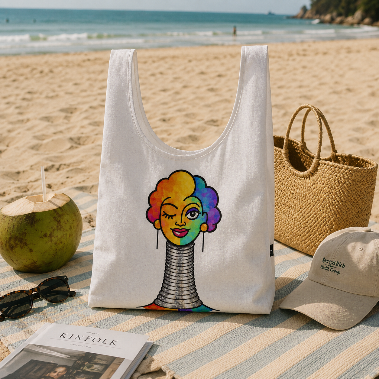 Proud Portraits: Kayan | Parachute Shopping Bag