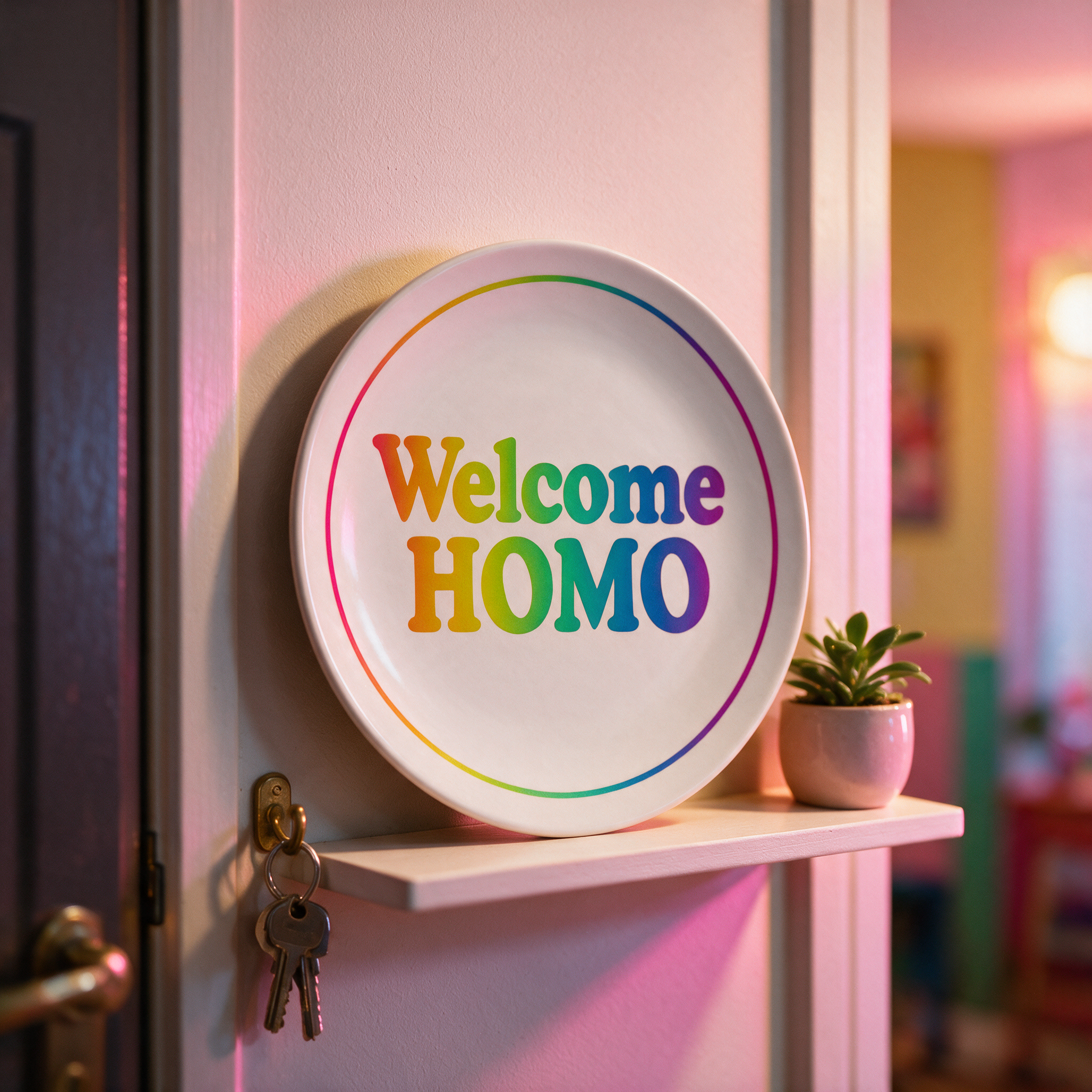 Queer Quotes: Welcome Homo | China Plates
