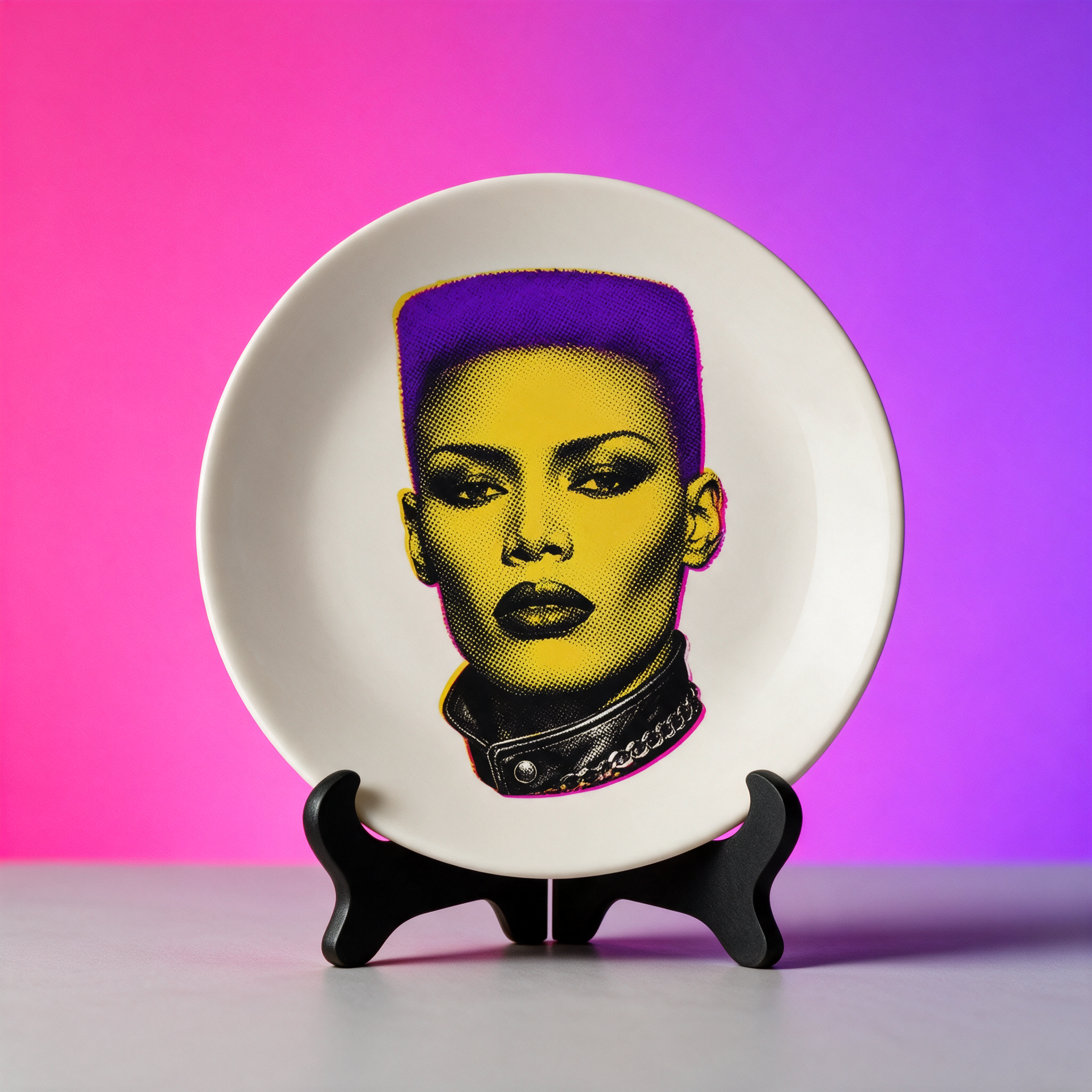 Grace Jones | China Plates