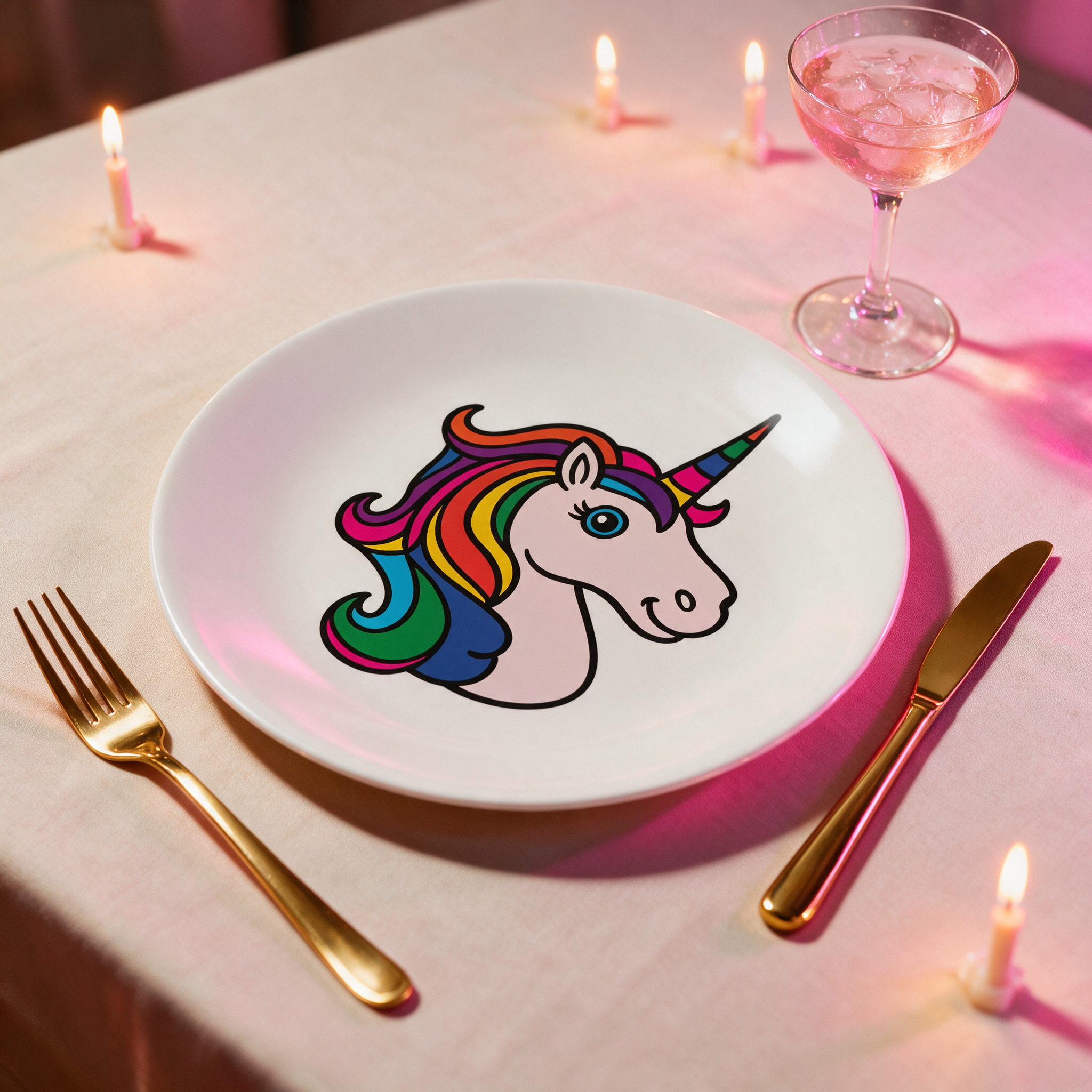 Be More Unicorn | China Plates