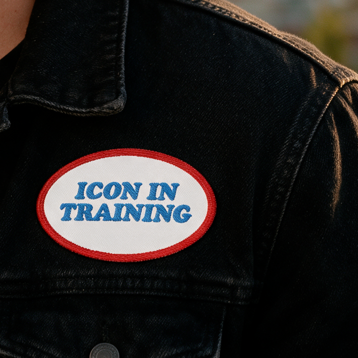 Icon in Training | Embroidered Patches