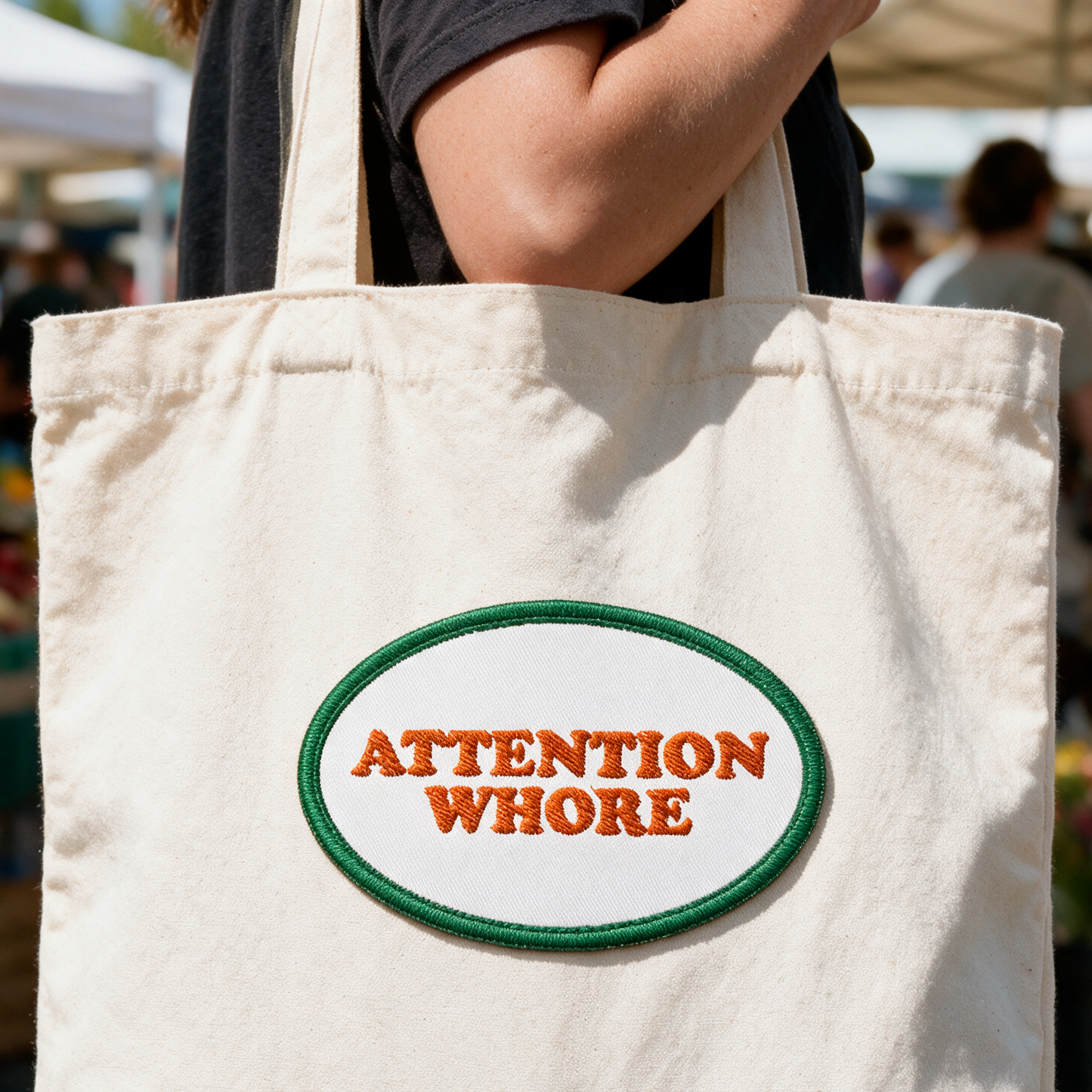 Attention Whore | Embroidered Patches
