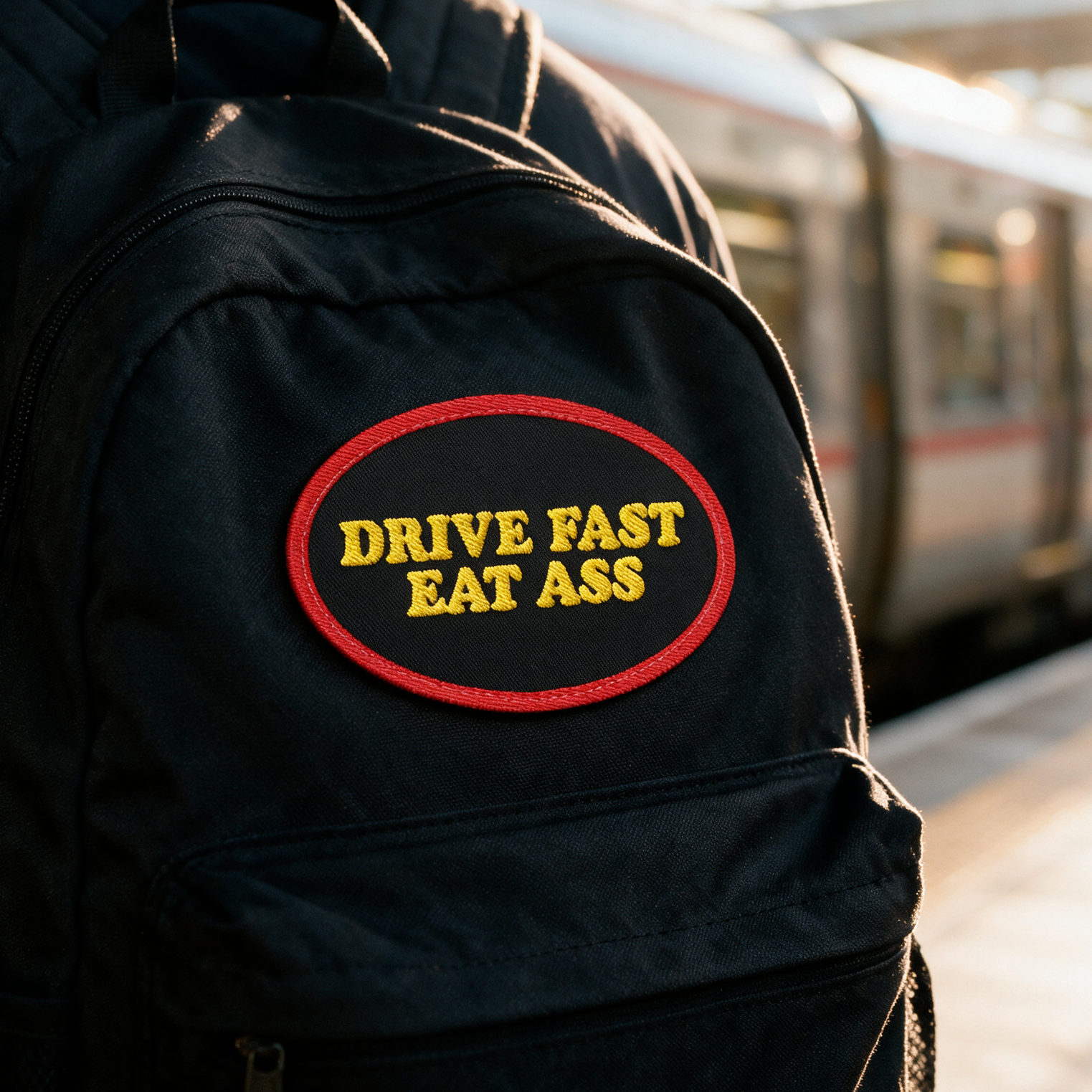 Drive Fast Eat Ass | Embroidered Patches