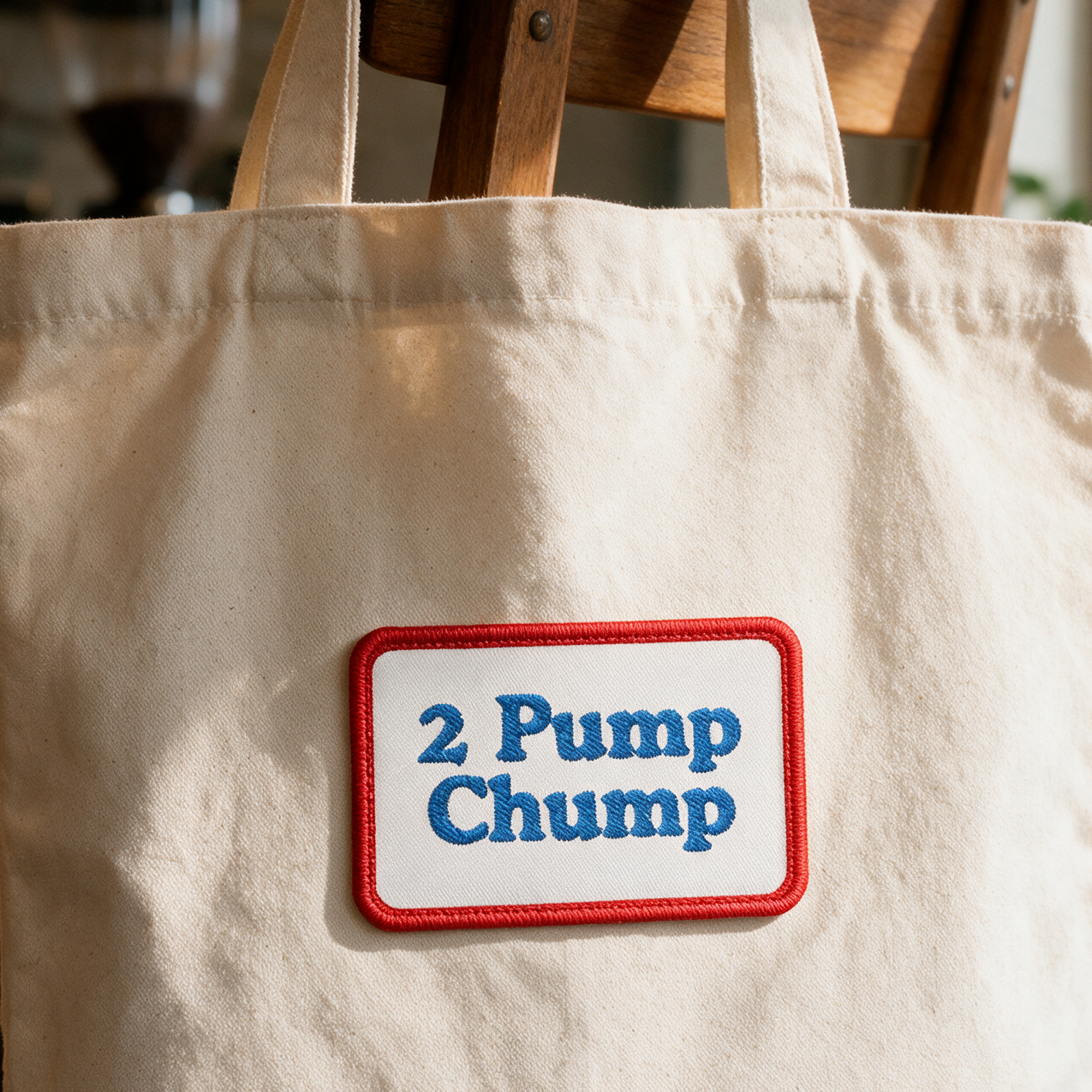 2 Pump Chump | Embroidered Patches