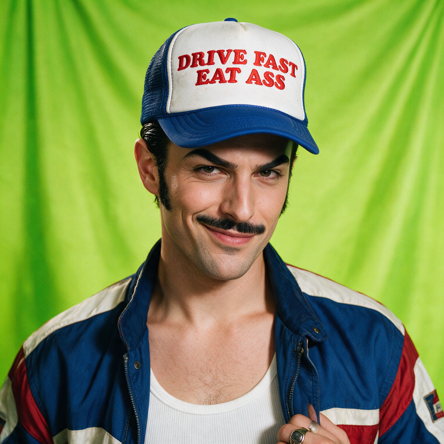 DRIVE FAST EAT ASS | Foam Trucker Cap