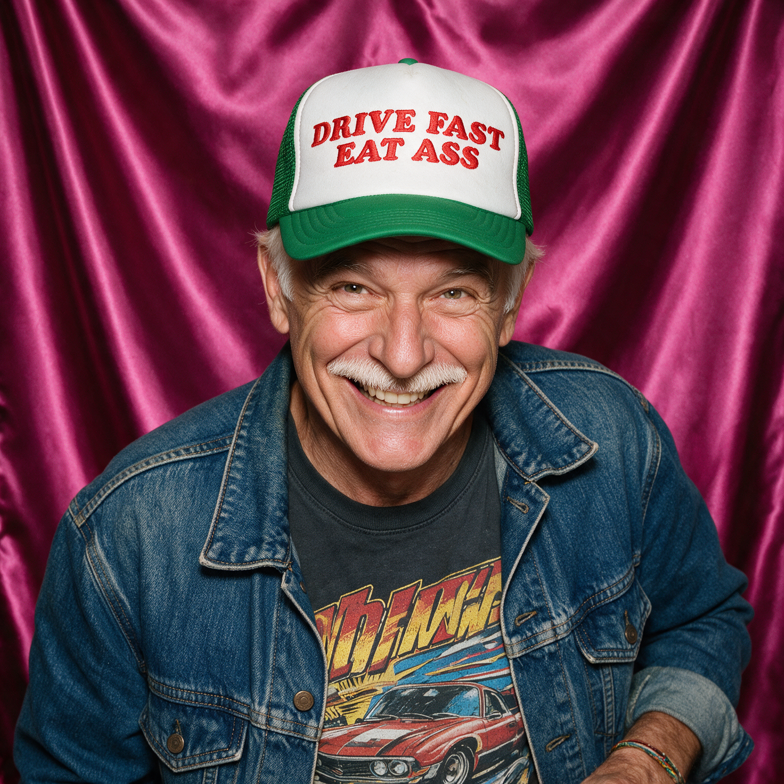 DRIVE FAST EAT ASS | Foam Trucker Cap