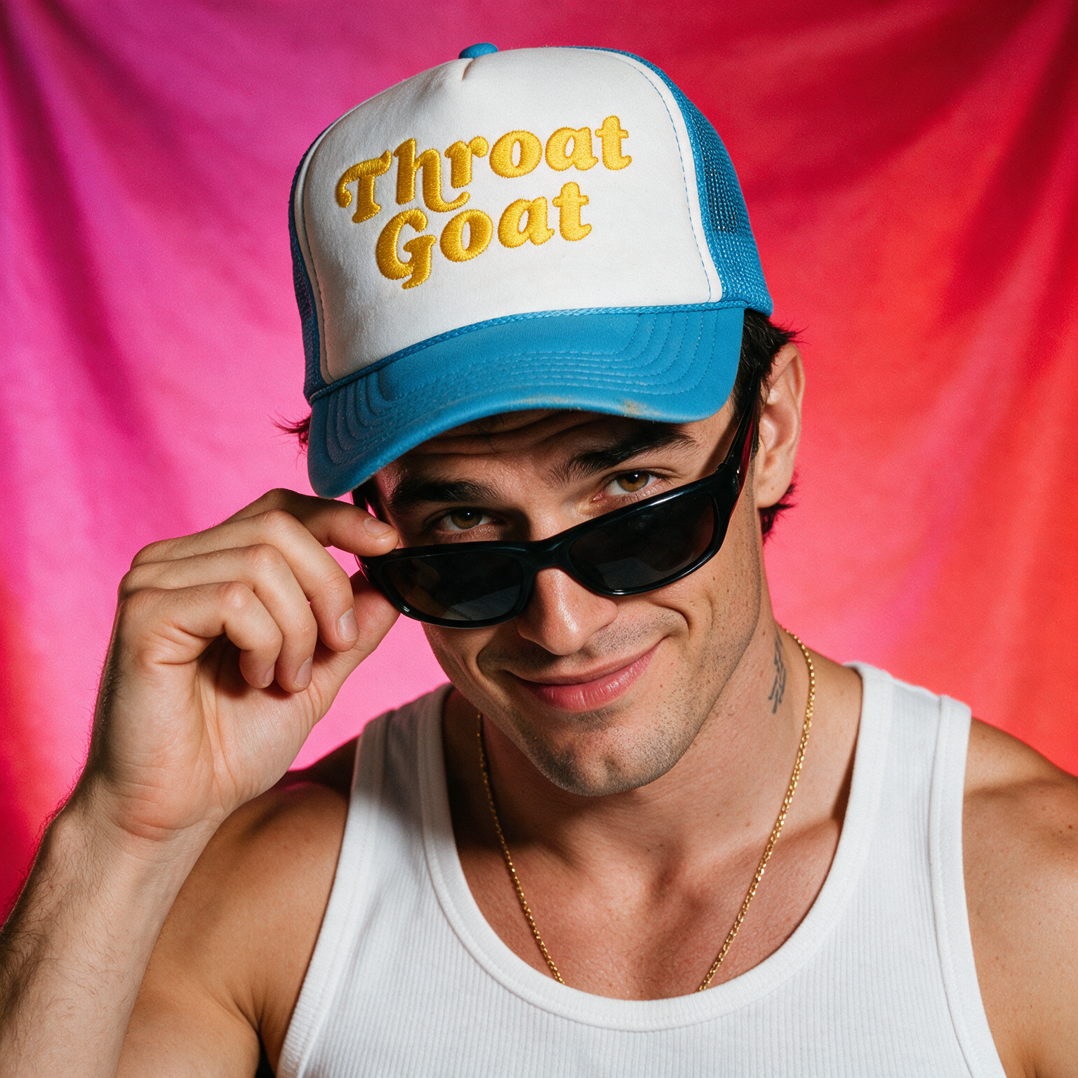 Throat Goat | Foam Trucker Cap