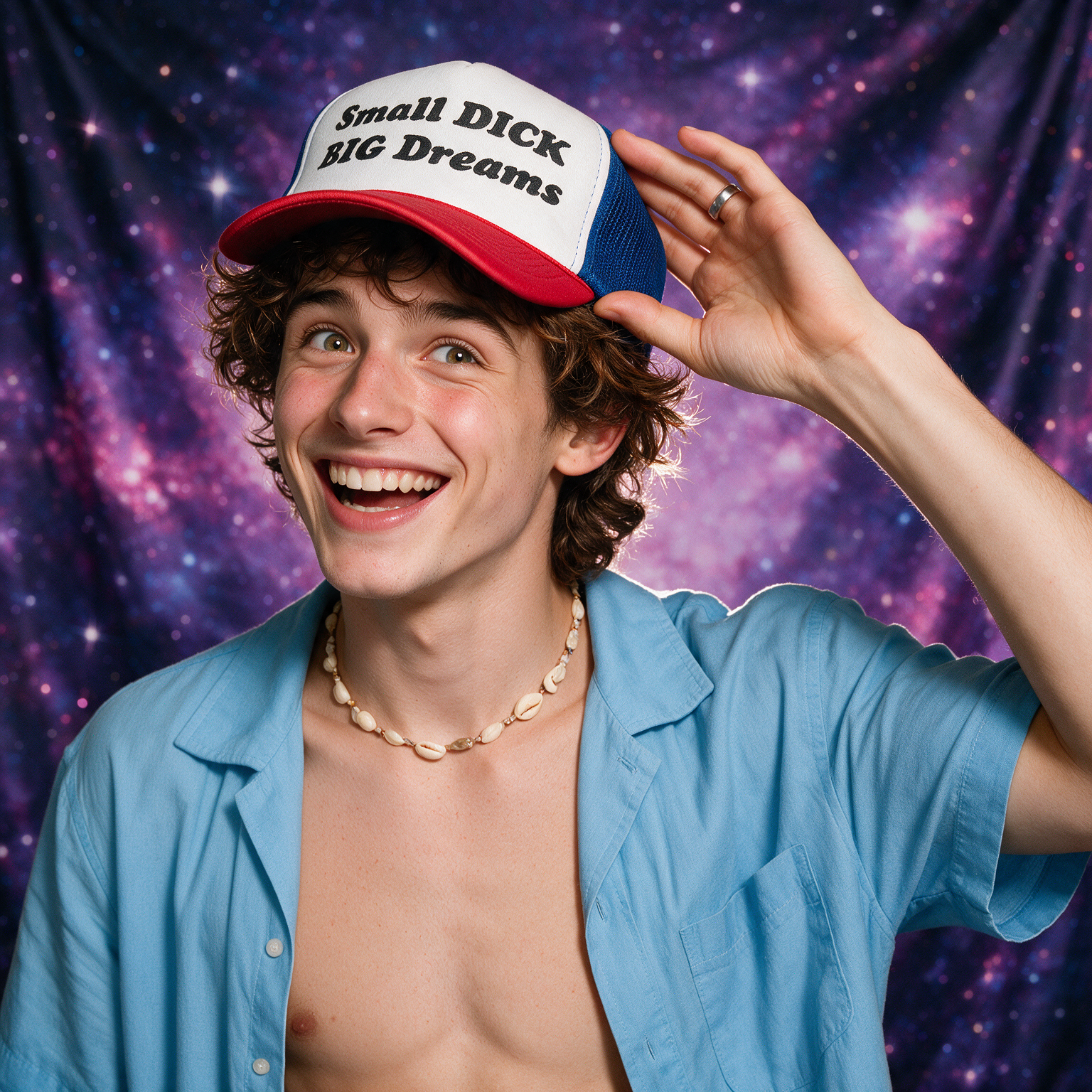 Small Dick Big Dreams | Foam Trucker Cap