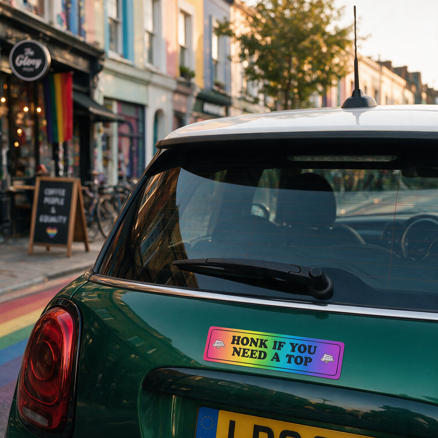Queer Quotes: Honk if You Need A Top | Car Magnets