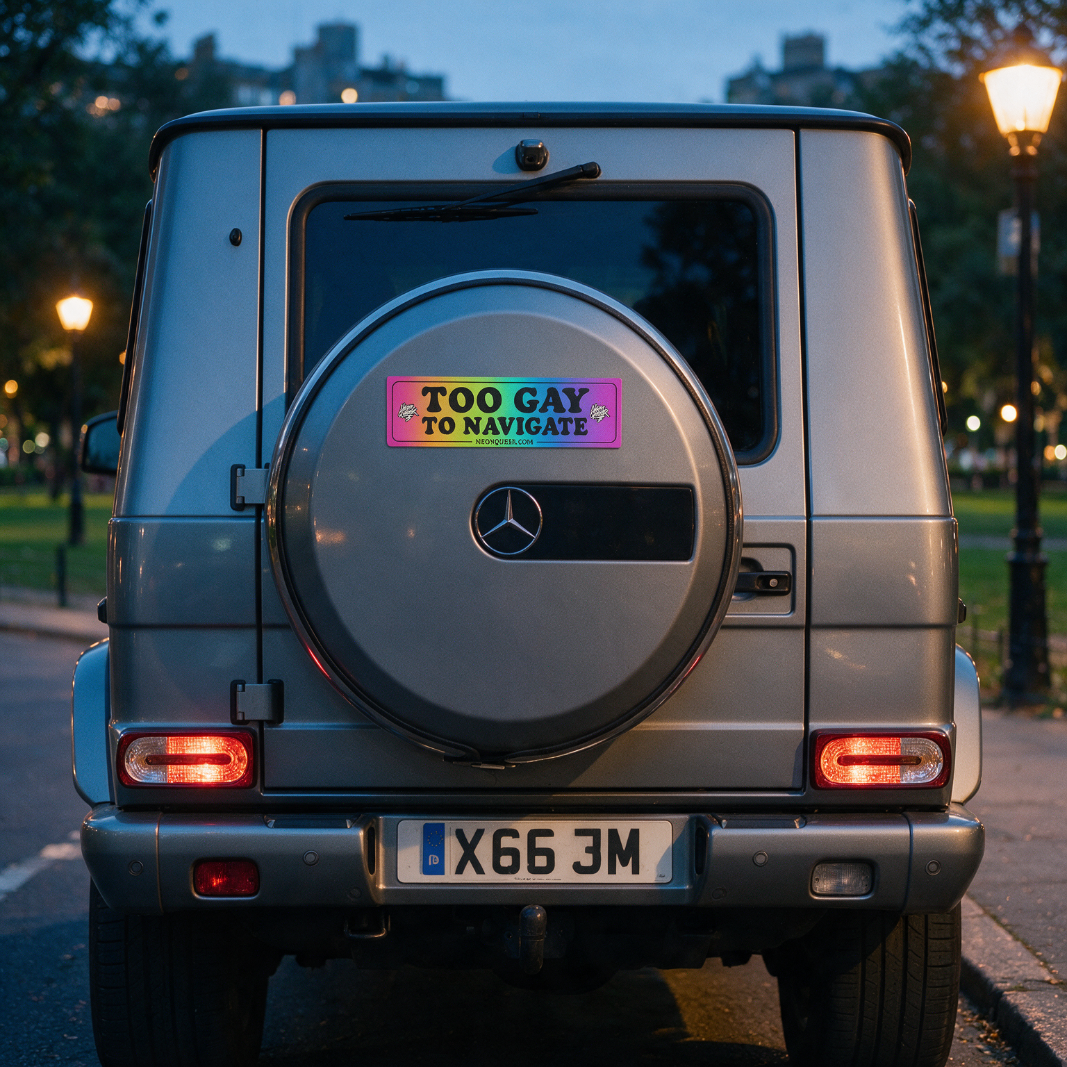 Queer Quotes: Too Gay To Navigate | Car Magnets