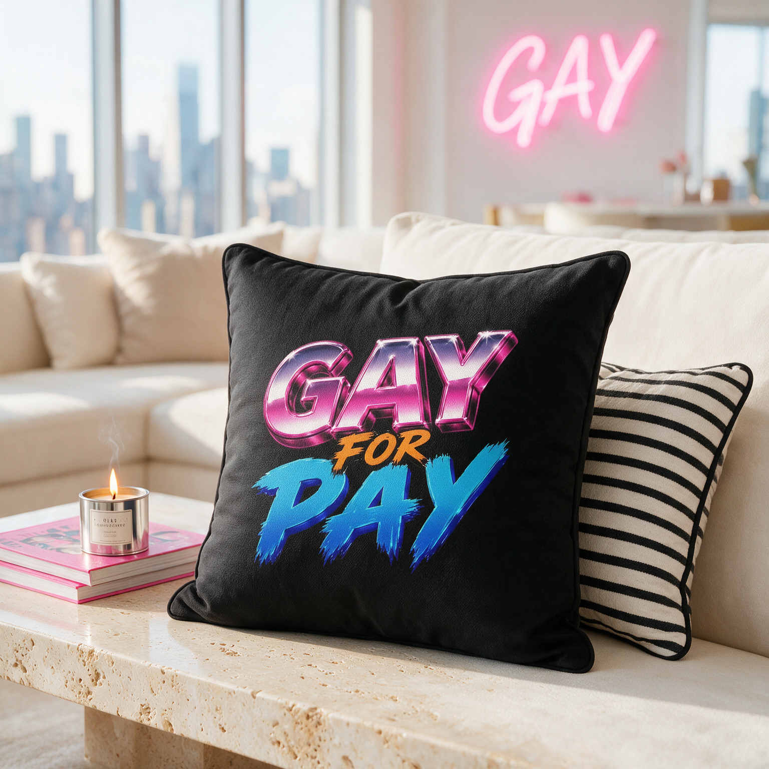 80s Anarchy: Gay for Pay | Cushion