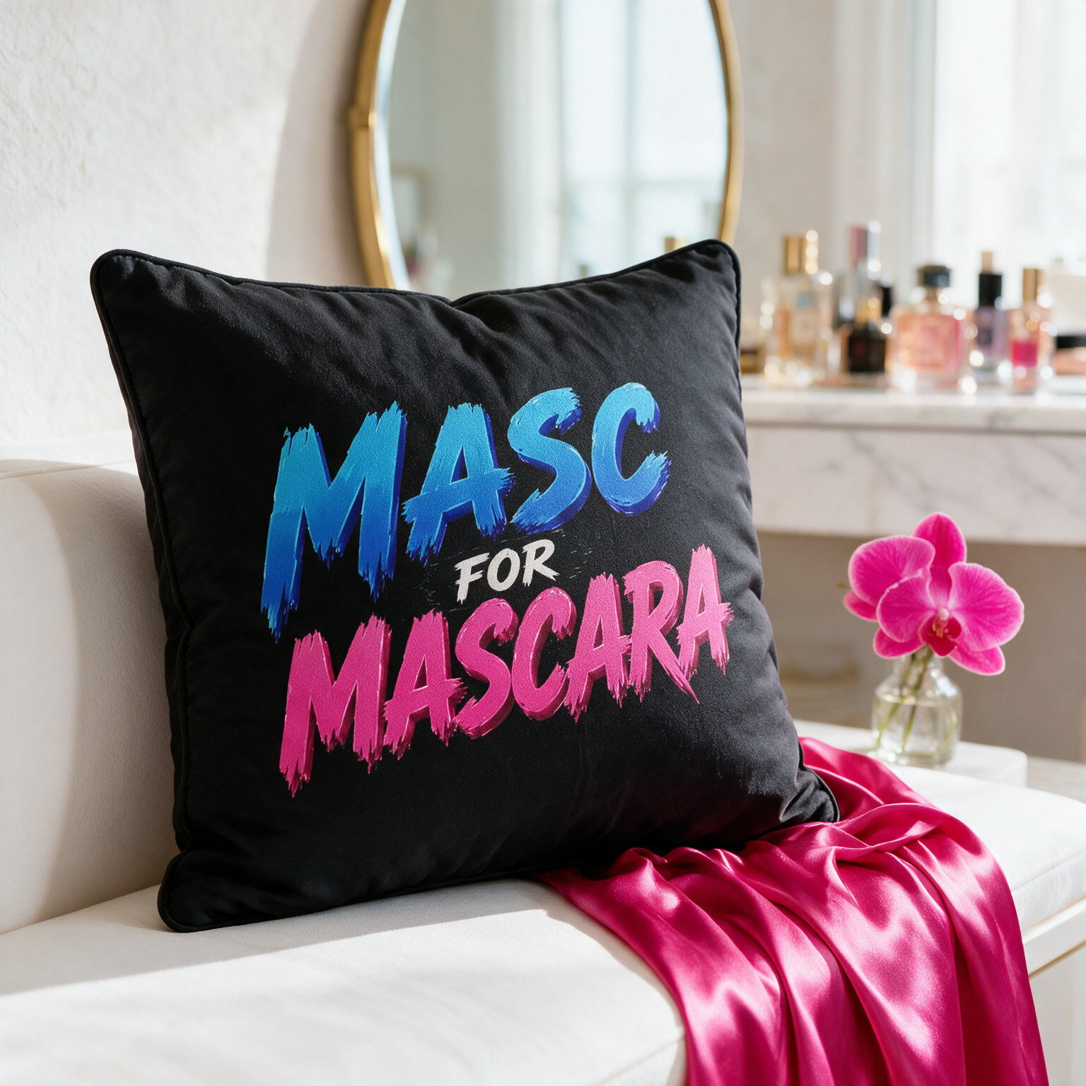 80s Anarchy: Masc for Mascara | Cushion