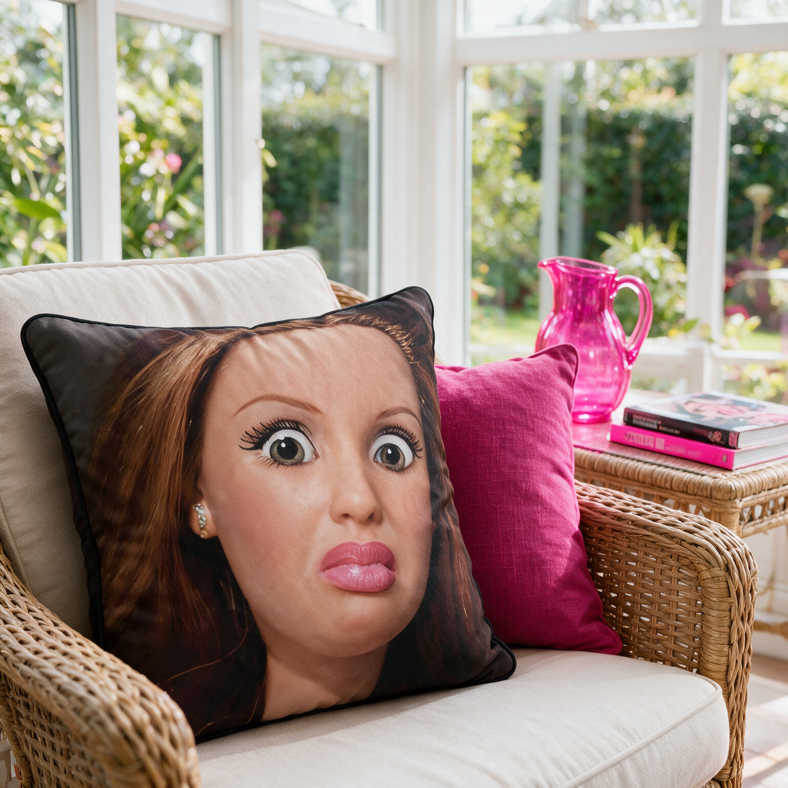 Hot Mess: Barbs | Cushion