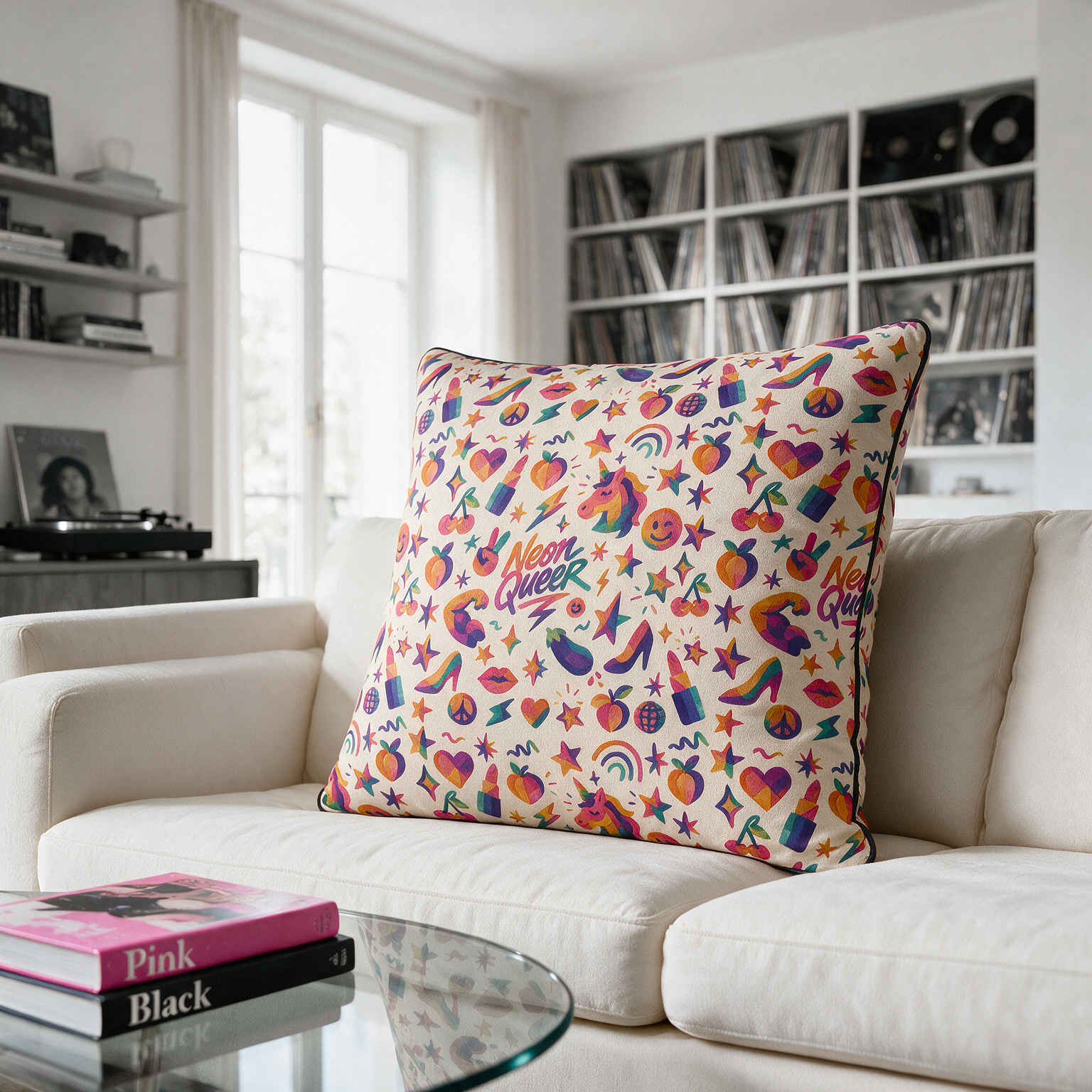 NQ Universe Pattern: Queercore | Cushion