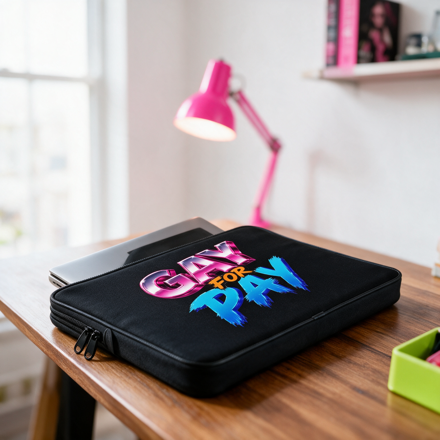80s Anarchy: Gay for Pay | Laptop Bags