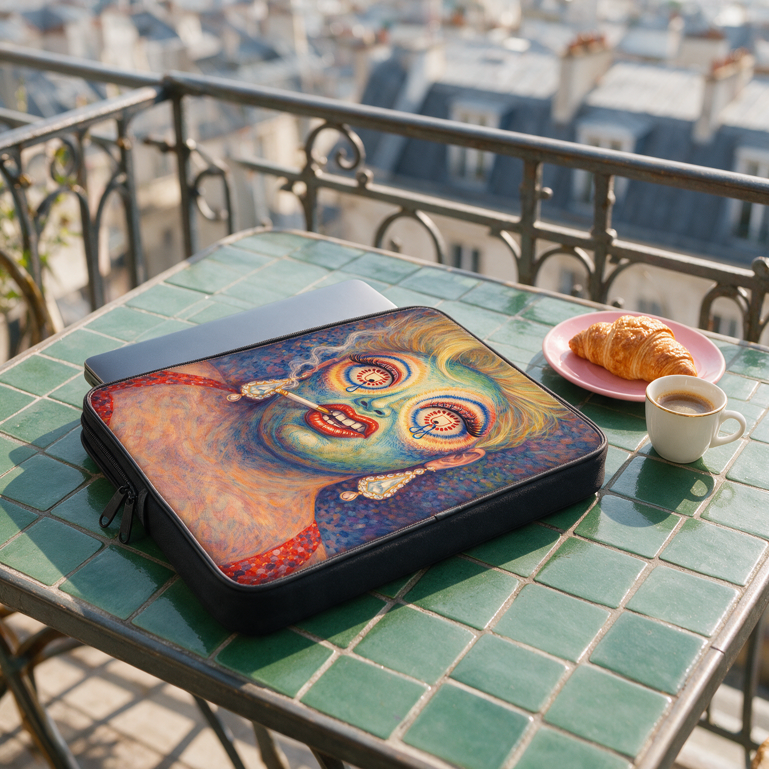 Icons on Acid: Last Cigarette | Laptop Bags