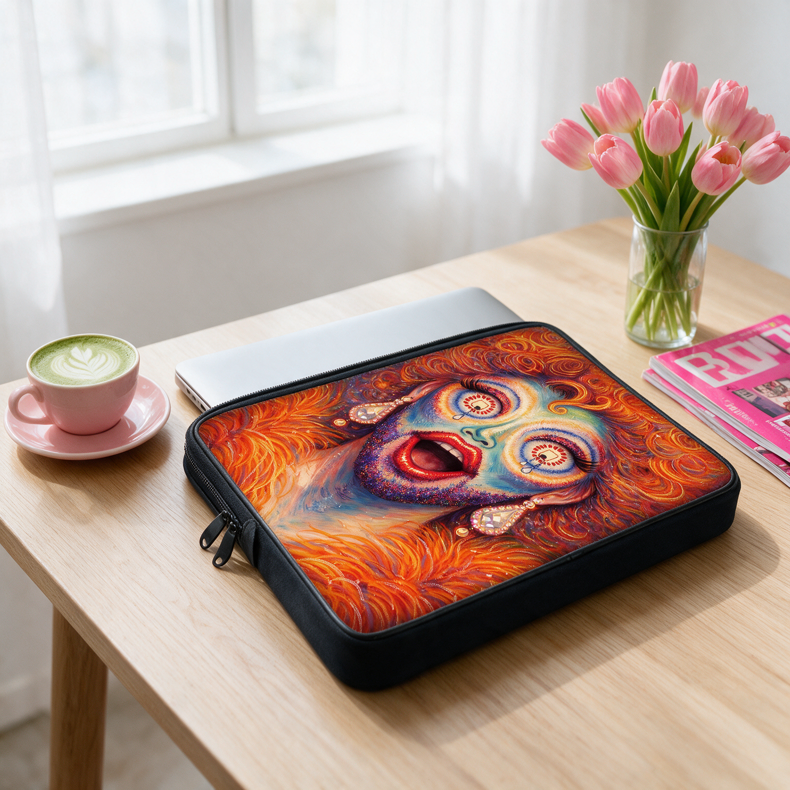 Icons on Acid: Divine Meltdown | Laptop Bags