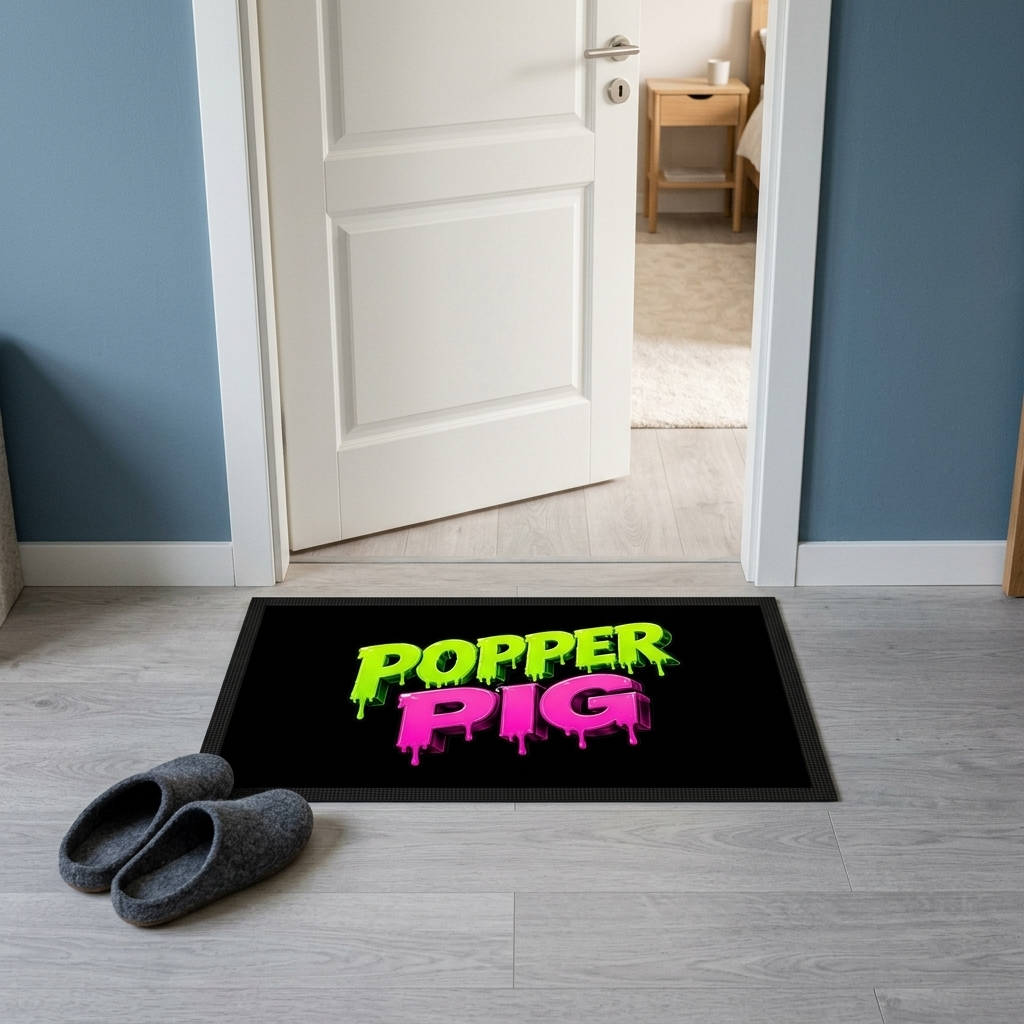 80s Anarchy: Popper Pig | Door Mats