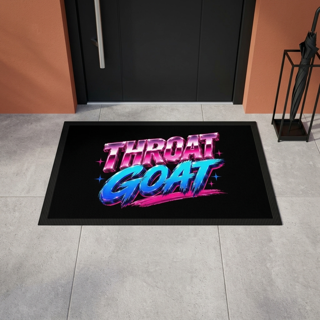 80s Anarchy: Throat Goat | Door Mats
