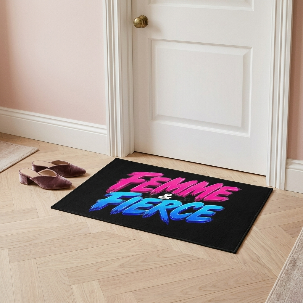 80s Anarchy: Femme & Fierce | Door Mats