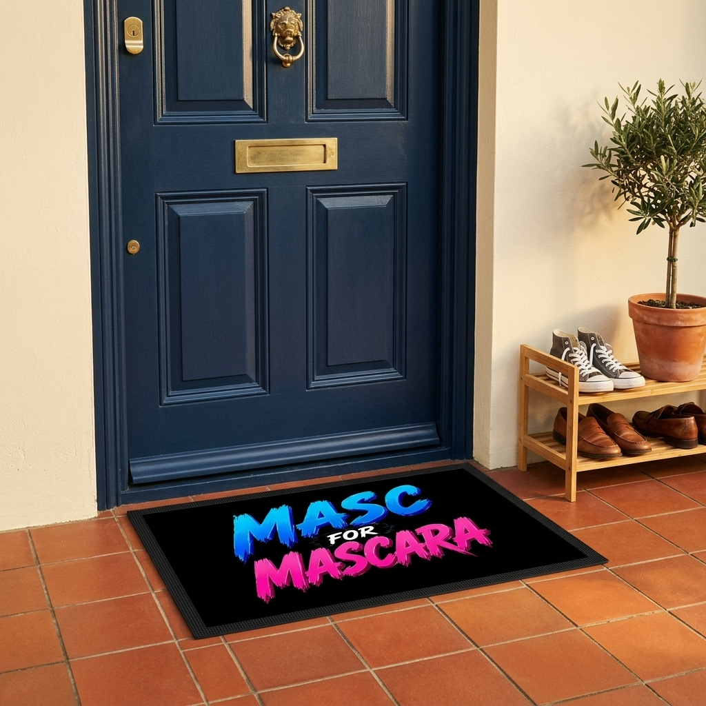 80s Anarchy: Masc for Mascara | Door Mats