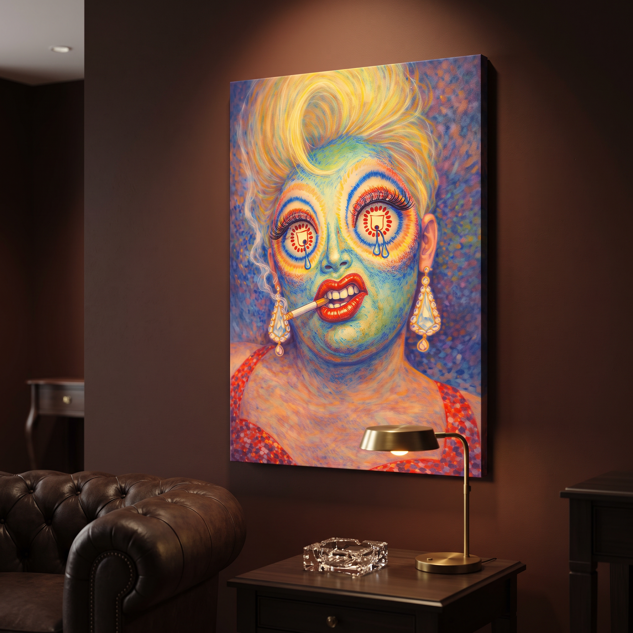 Canvas | Icons on Acid: Last Cigarette