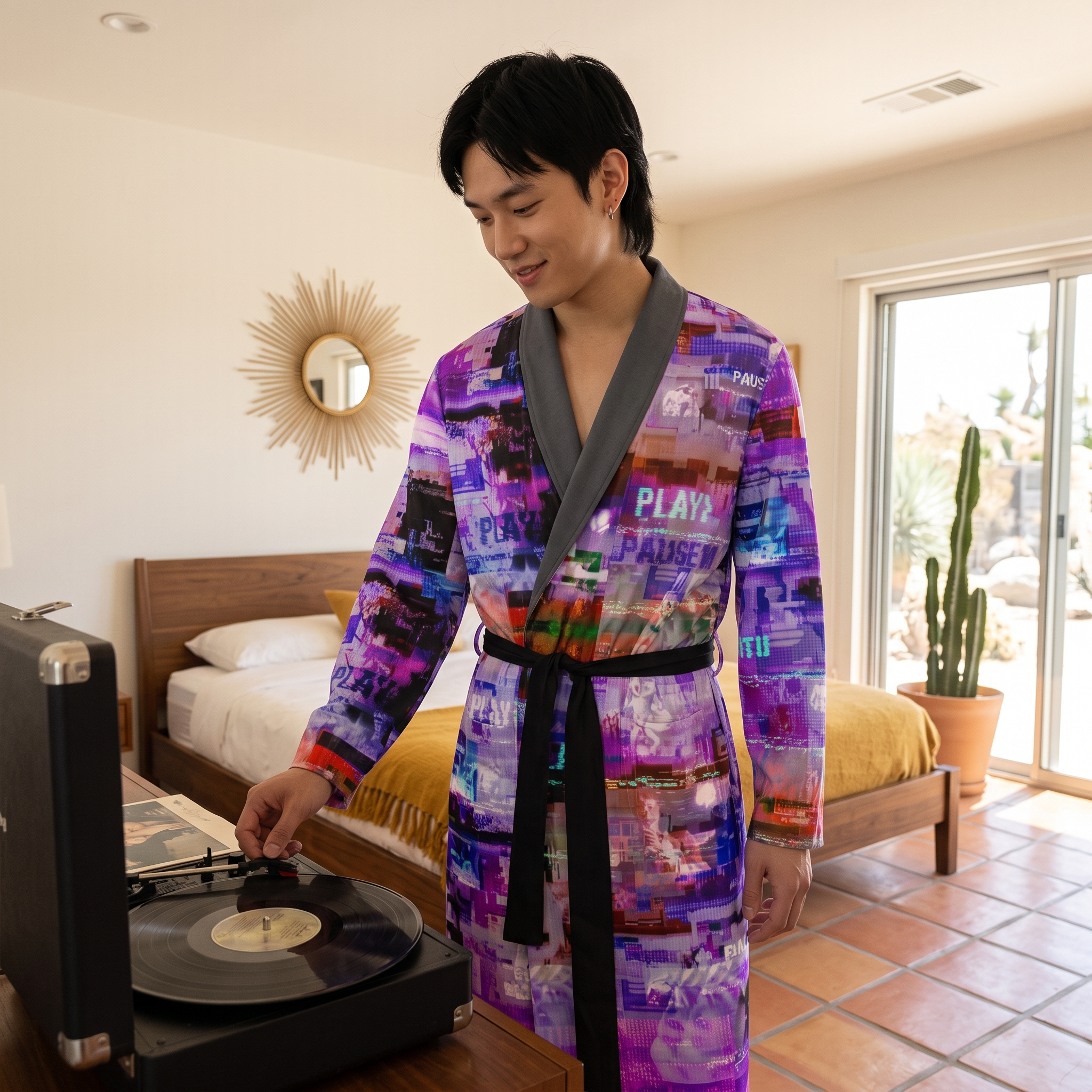 Dressing Gown | NQ Universe Pattern: 80s Digi Porn
