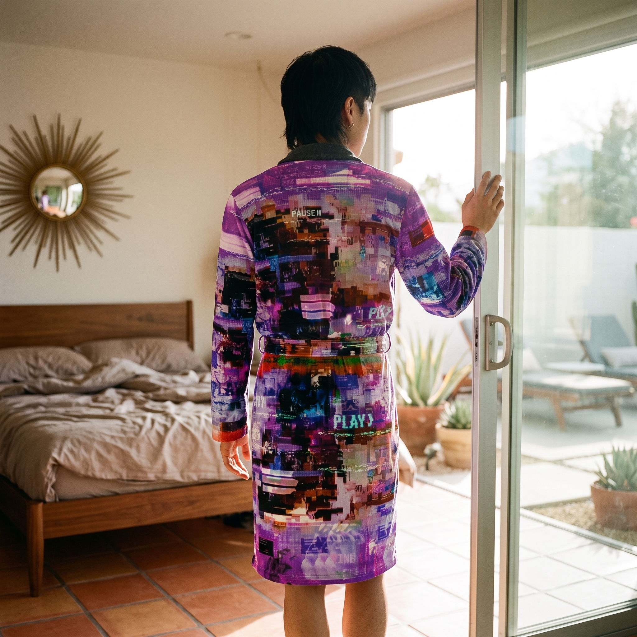 Dressing Gown | NQ Universe Pattern: 80s Digi Porn