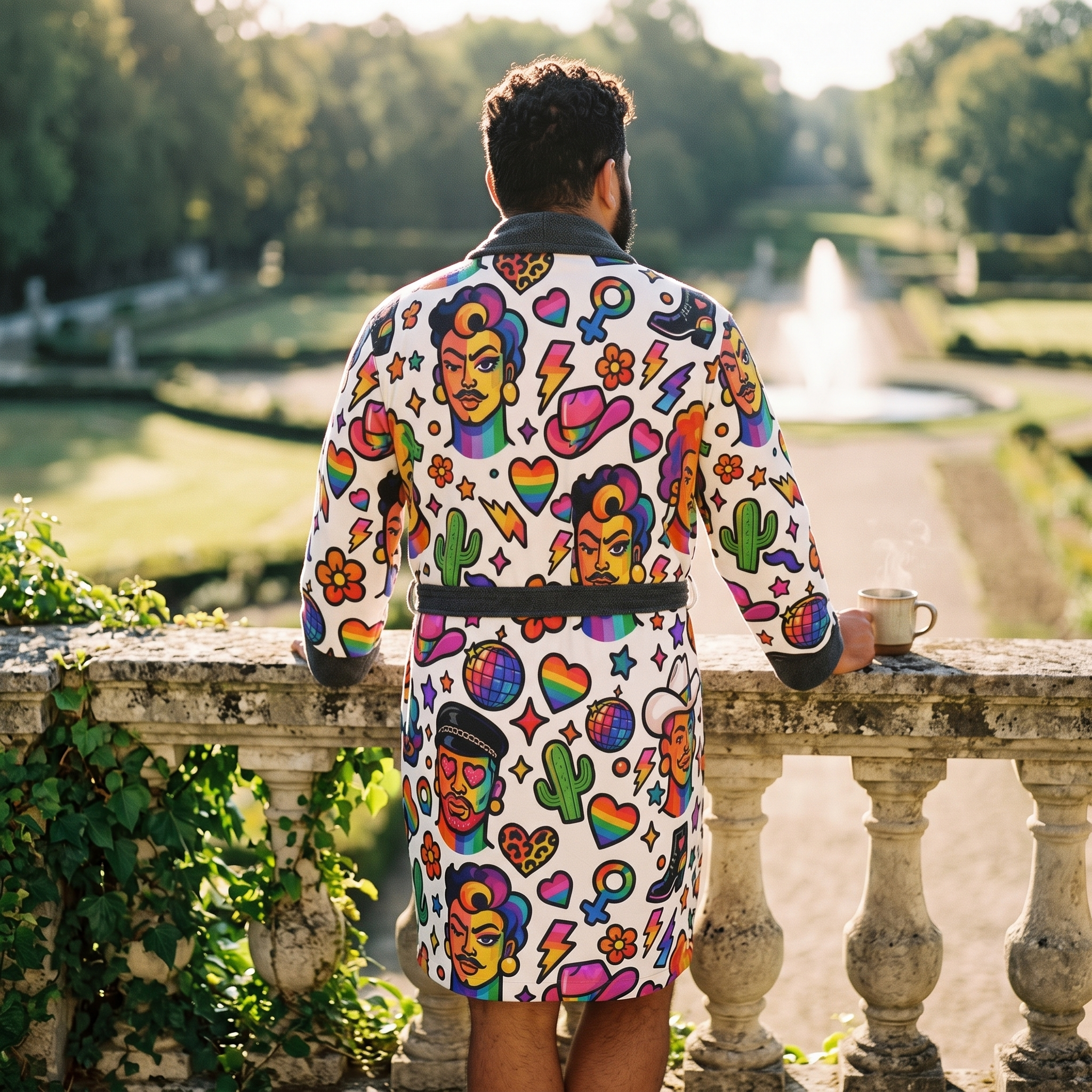 Dressing Gown | NQ Universe Pattern: Proud Portraits