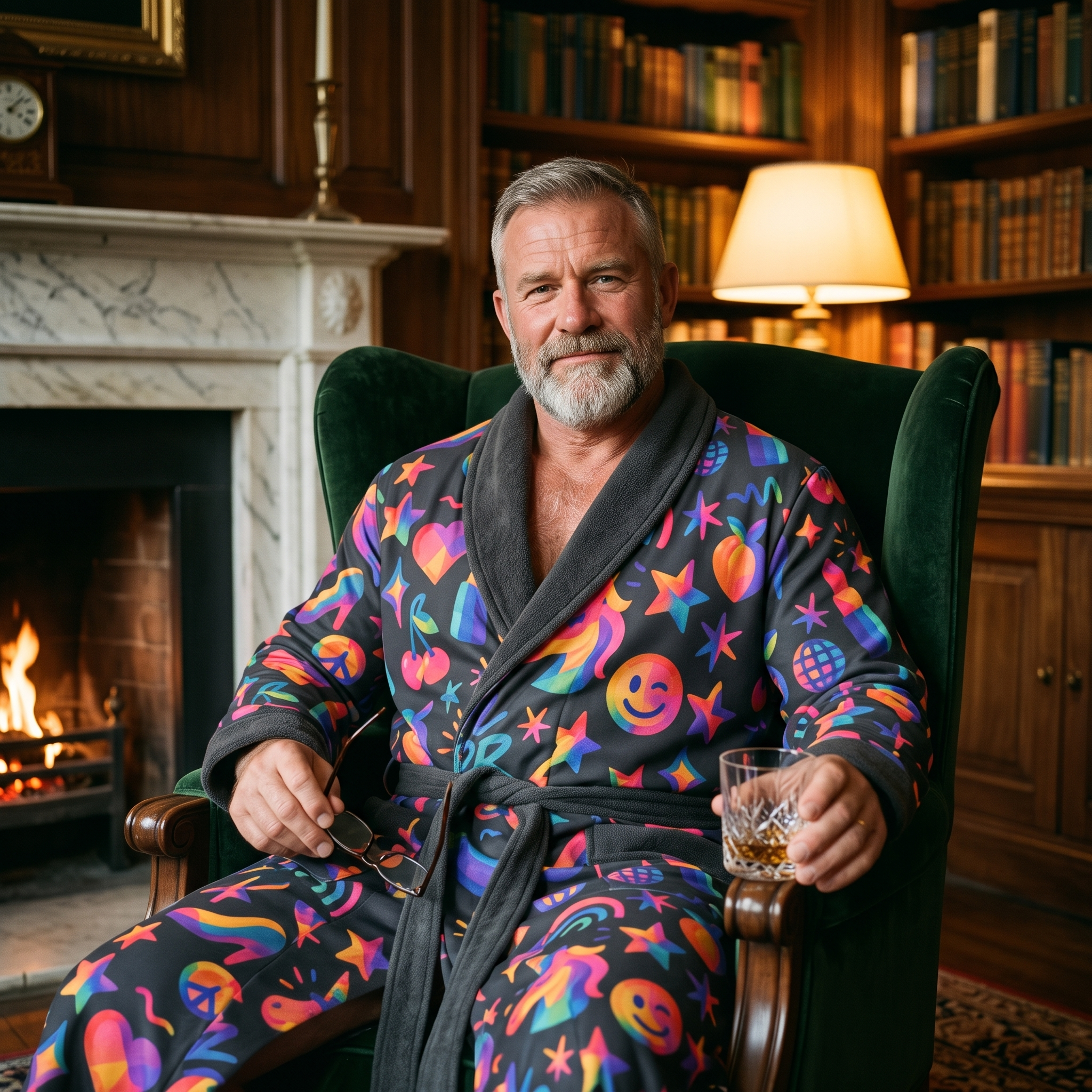 Dressing Gown | NQ Universe Pattern: Queercore Alt