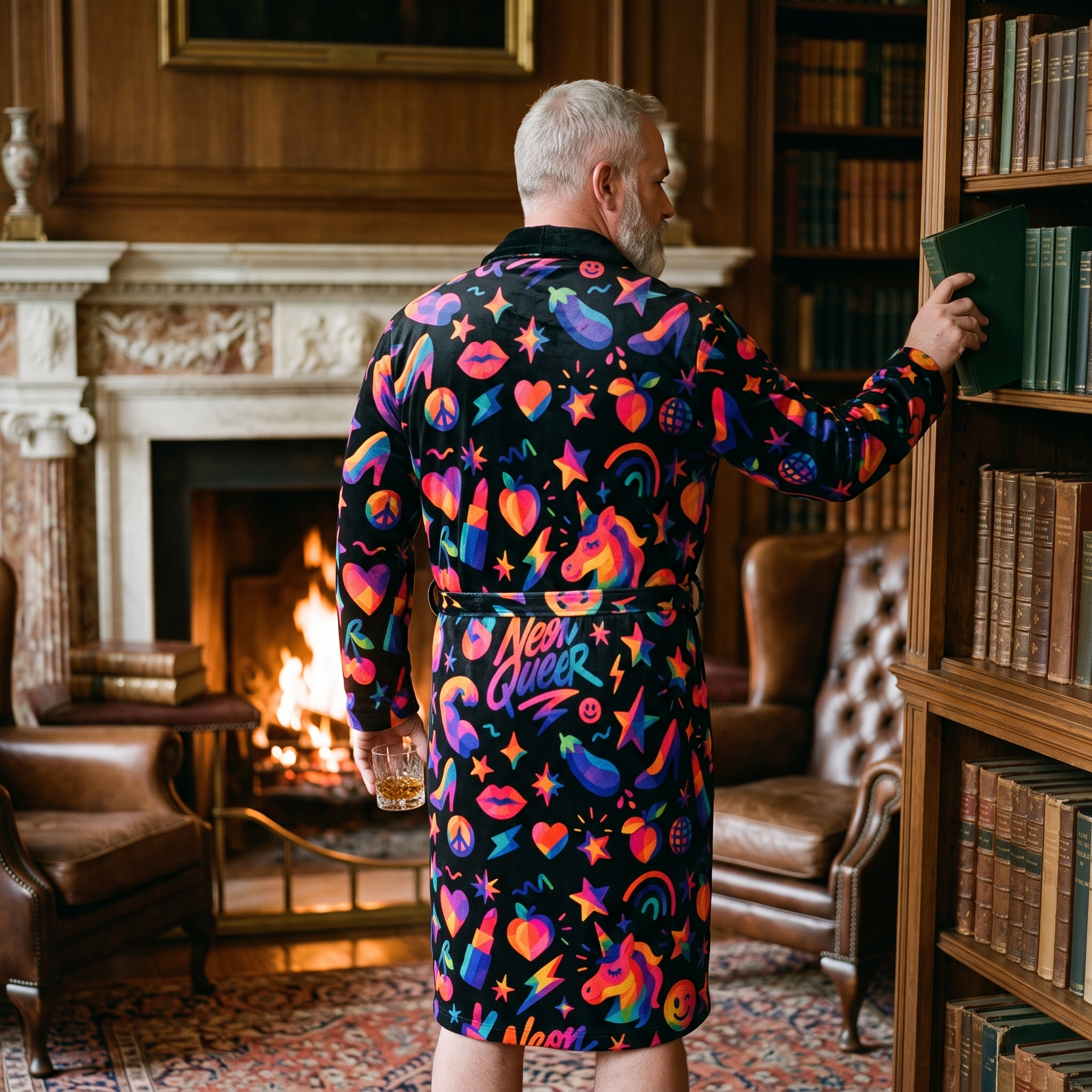 Dressing Gown | NQ Universe Pattern: Queercore Alt