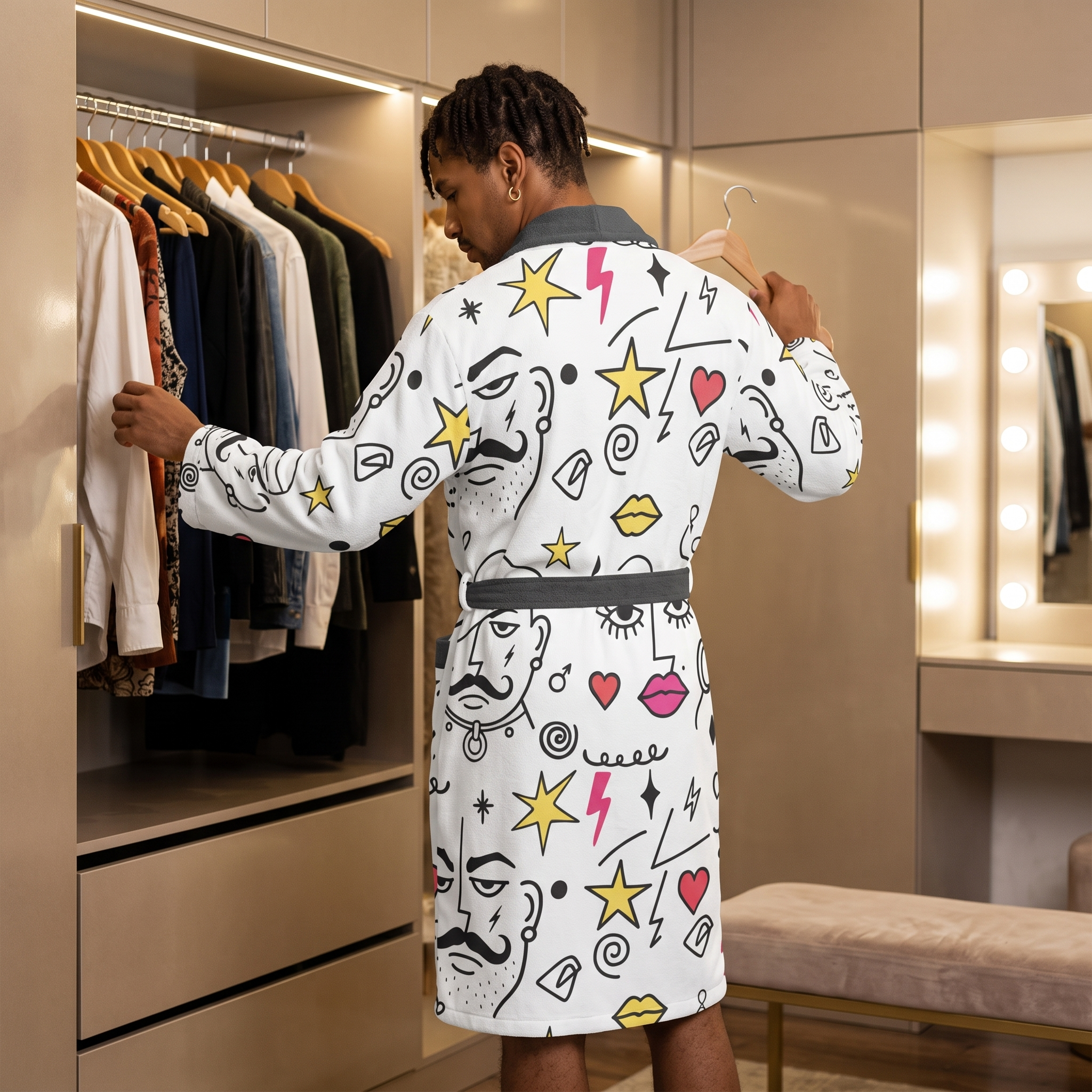 Dressing Gown | NQ Universe Pattern: Faggy Queens