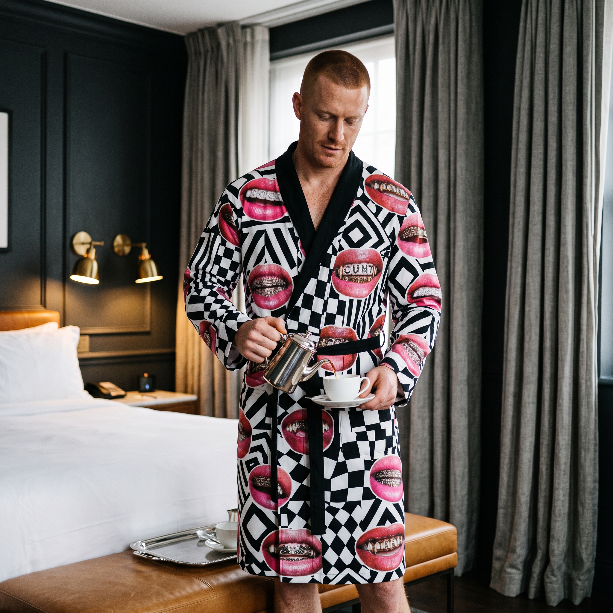 Dressing Gown | NQ Universe Pattern: Mouth F*ck