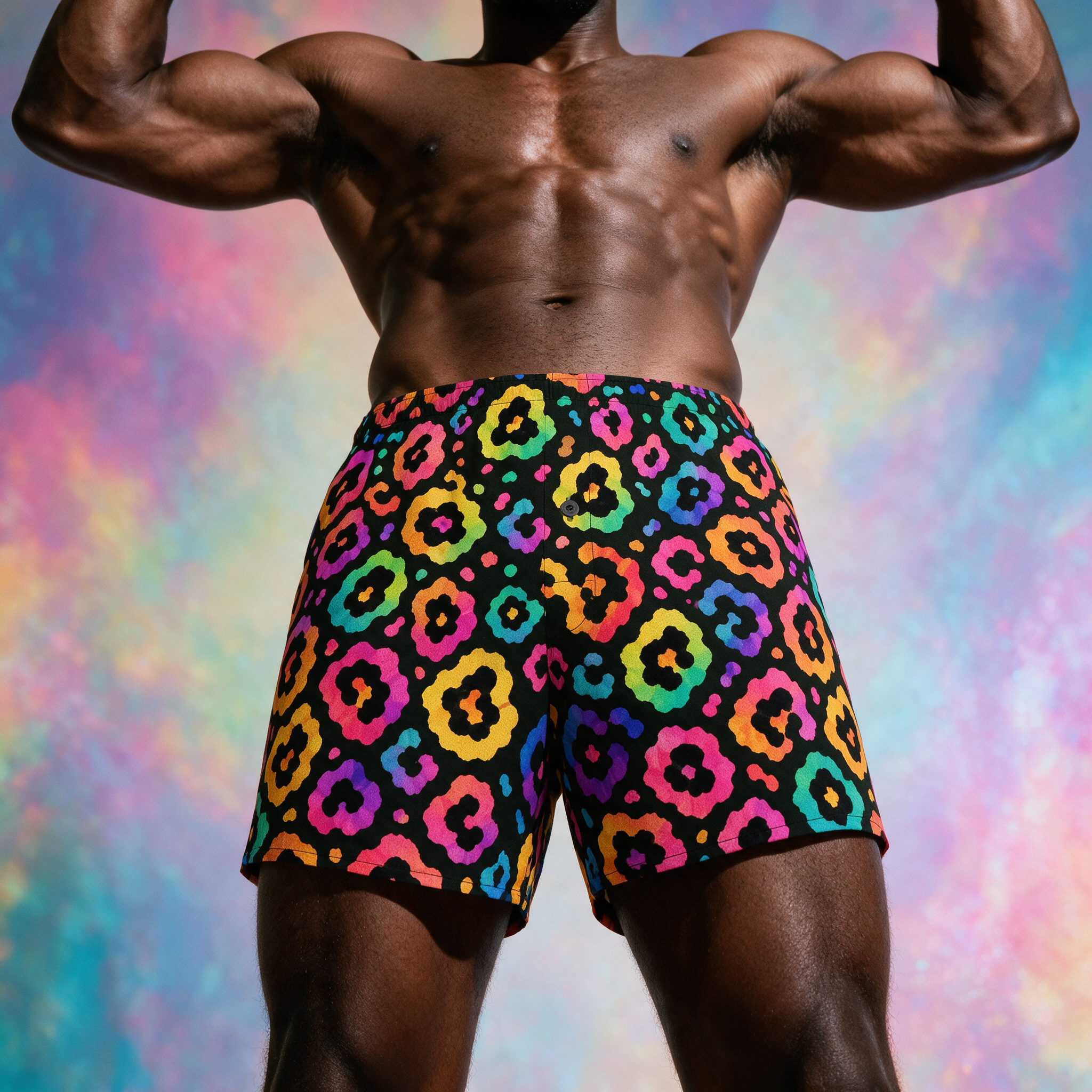 Boxer Shorts | NQ Universe Pattern: Spectrum Leopard