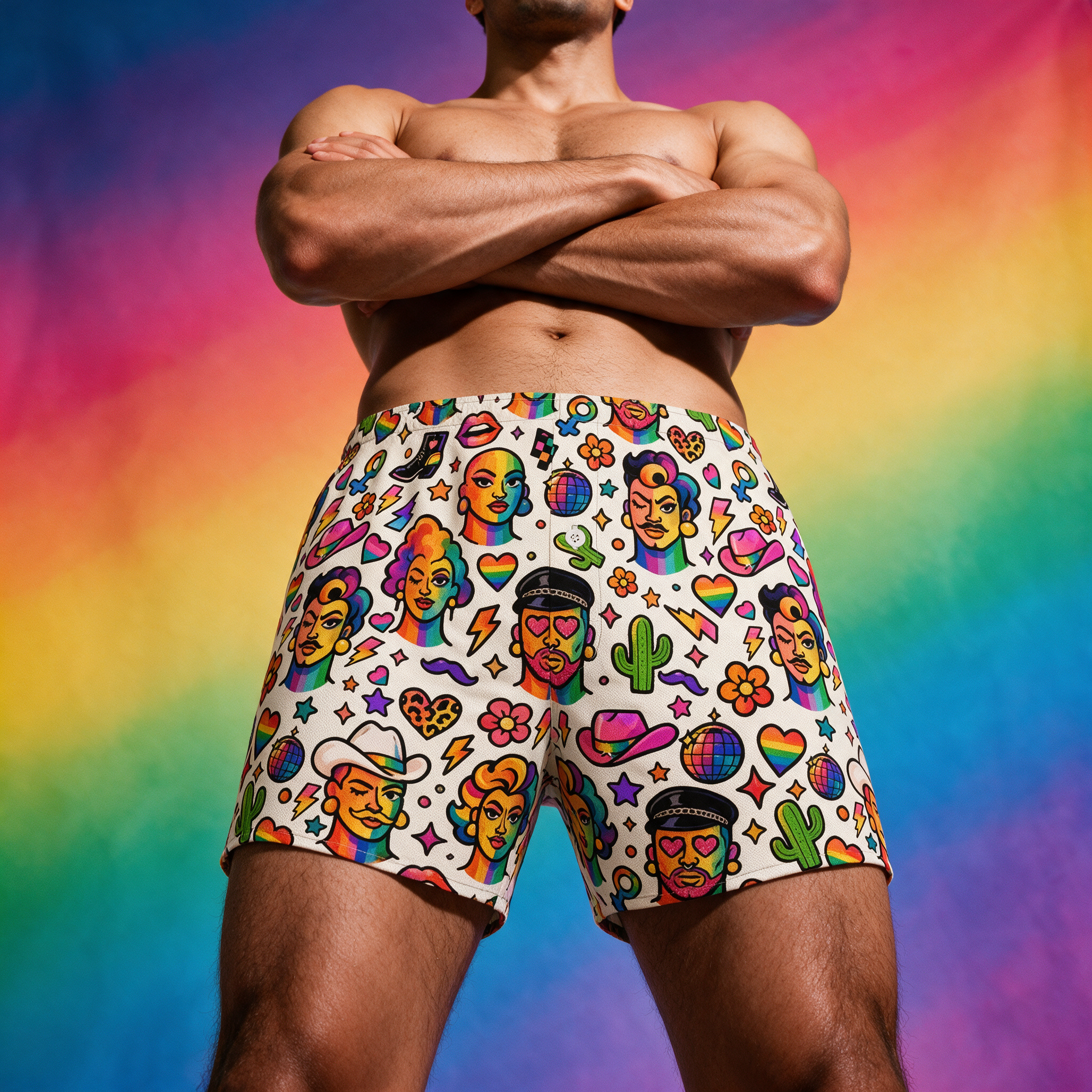Boxer Shorts | NQ Universe Pattern: Proud Portraits
