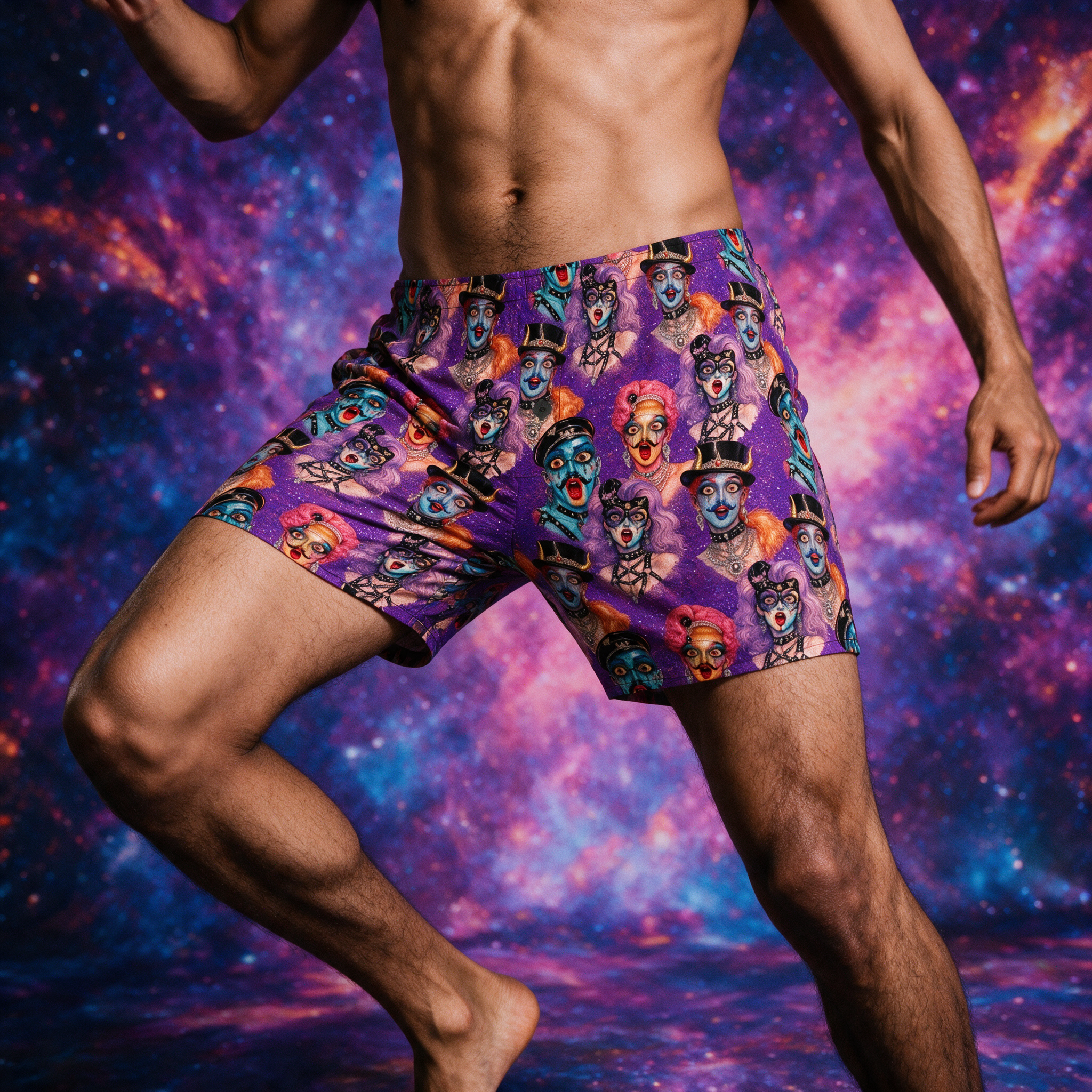 Boxer Shorts | NQ Universe Pattern: Icons on Acid