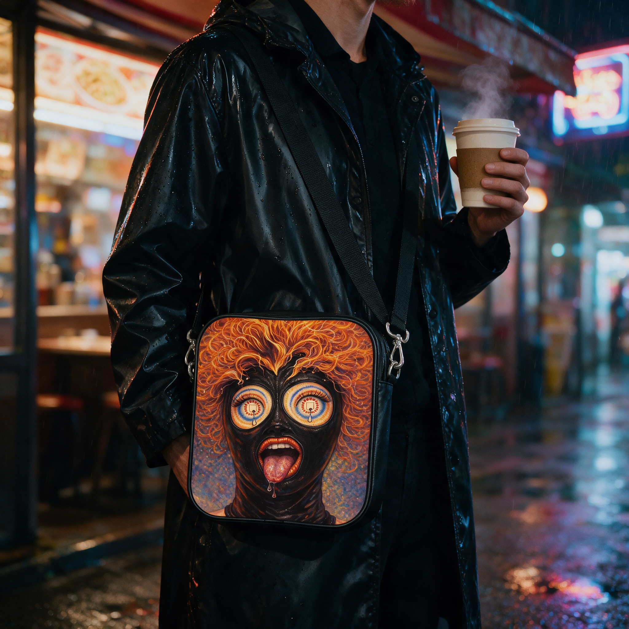 Icons on Acid: Reborn in Rubber | Shoulder Bag