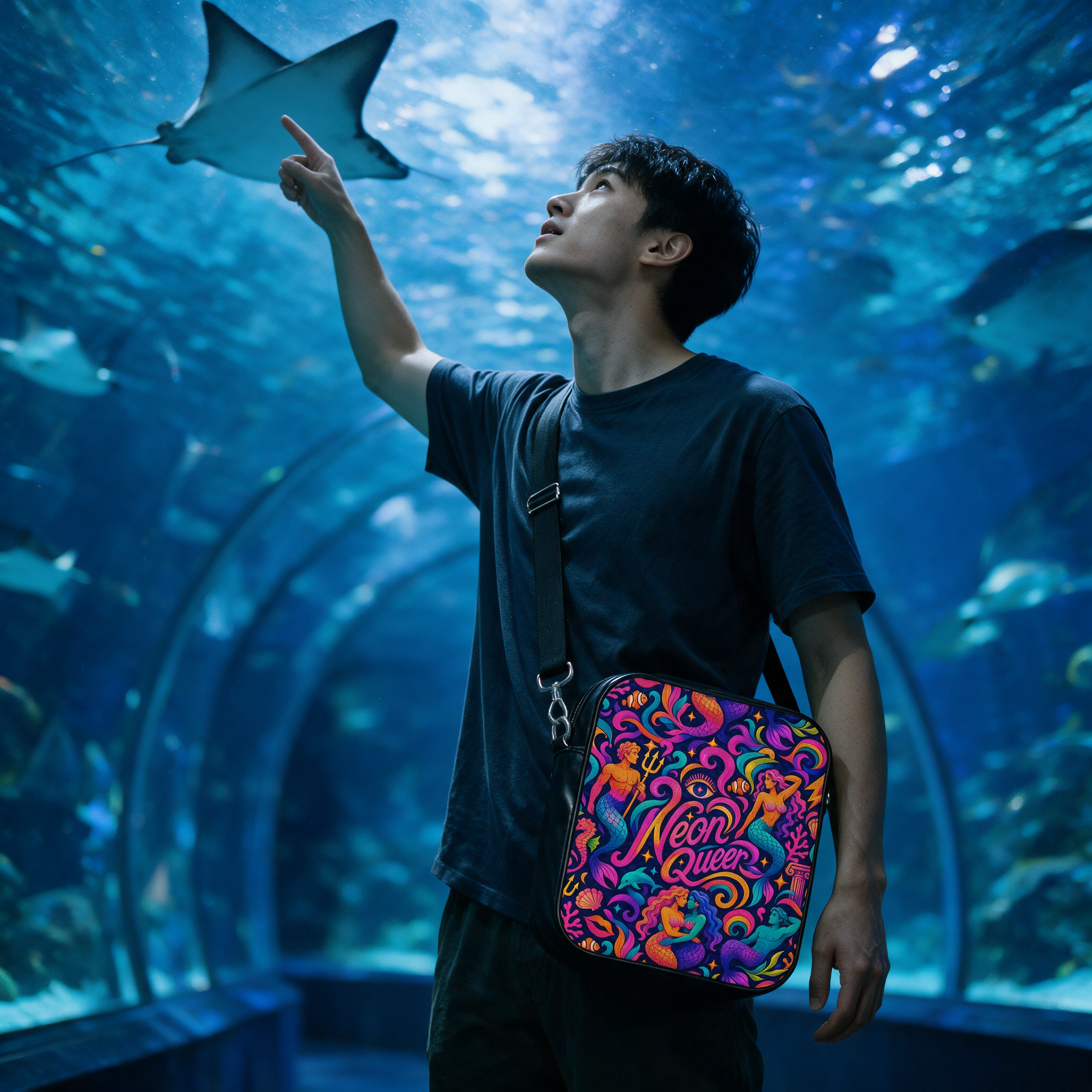 Shoulder Bag | NQ Universe Pattern: Gaylantis