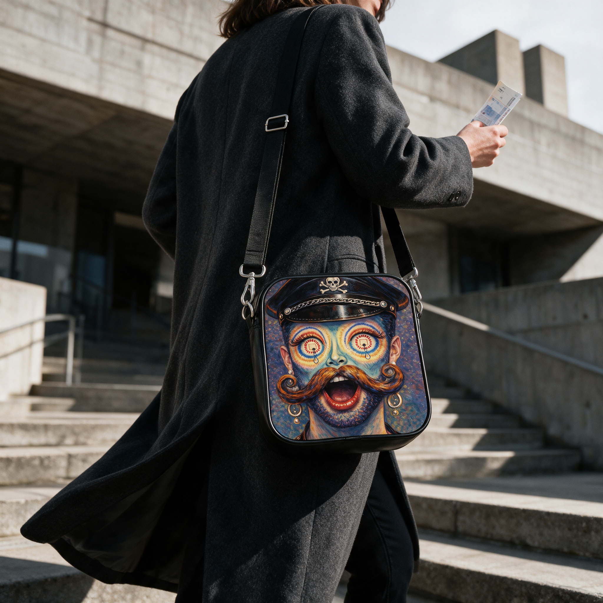 Icons on Acid: Command & Collapse | Shoulder Bag